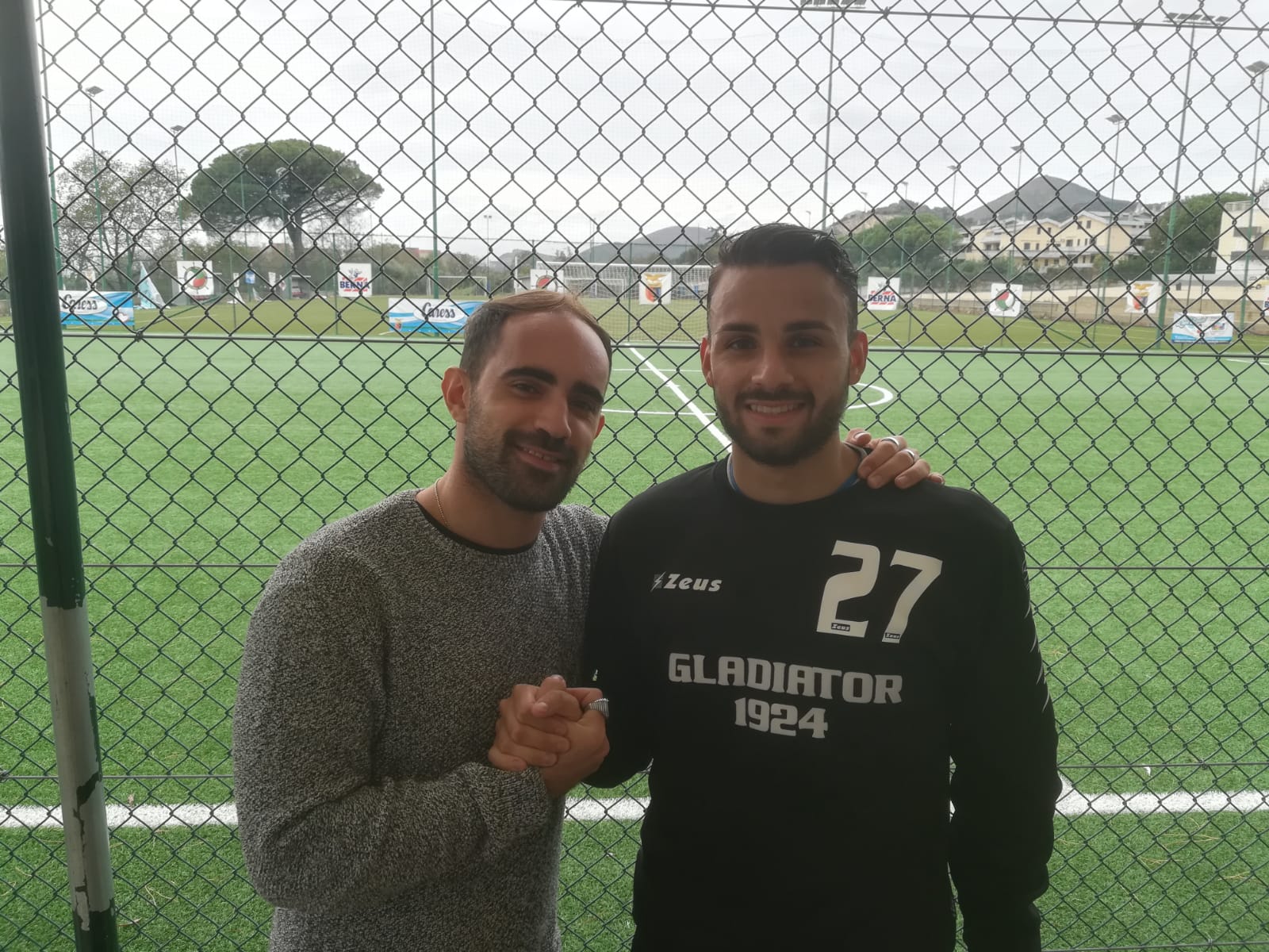 Mattia Aveta e Cristian Ioio (foto Ufficio Stampa A.S.D. Gladiator 1924)