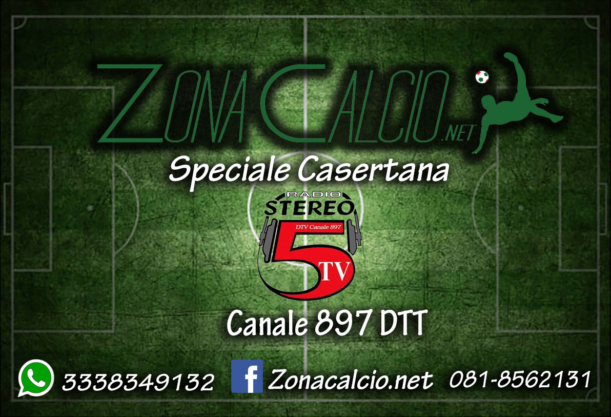 Questa sera a ‘Zona Calcio speciale Casertana’ con tanti ex rossoblù e le ultime sul futuro del club