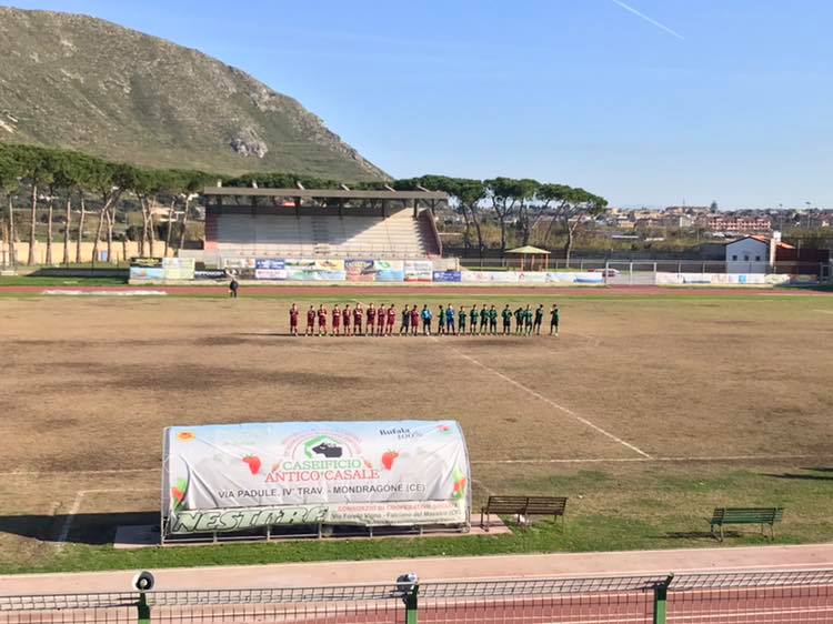 Numeri da capogiro per l’Under 17 del Mondragone: continua la marcia in vetta alla classifica