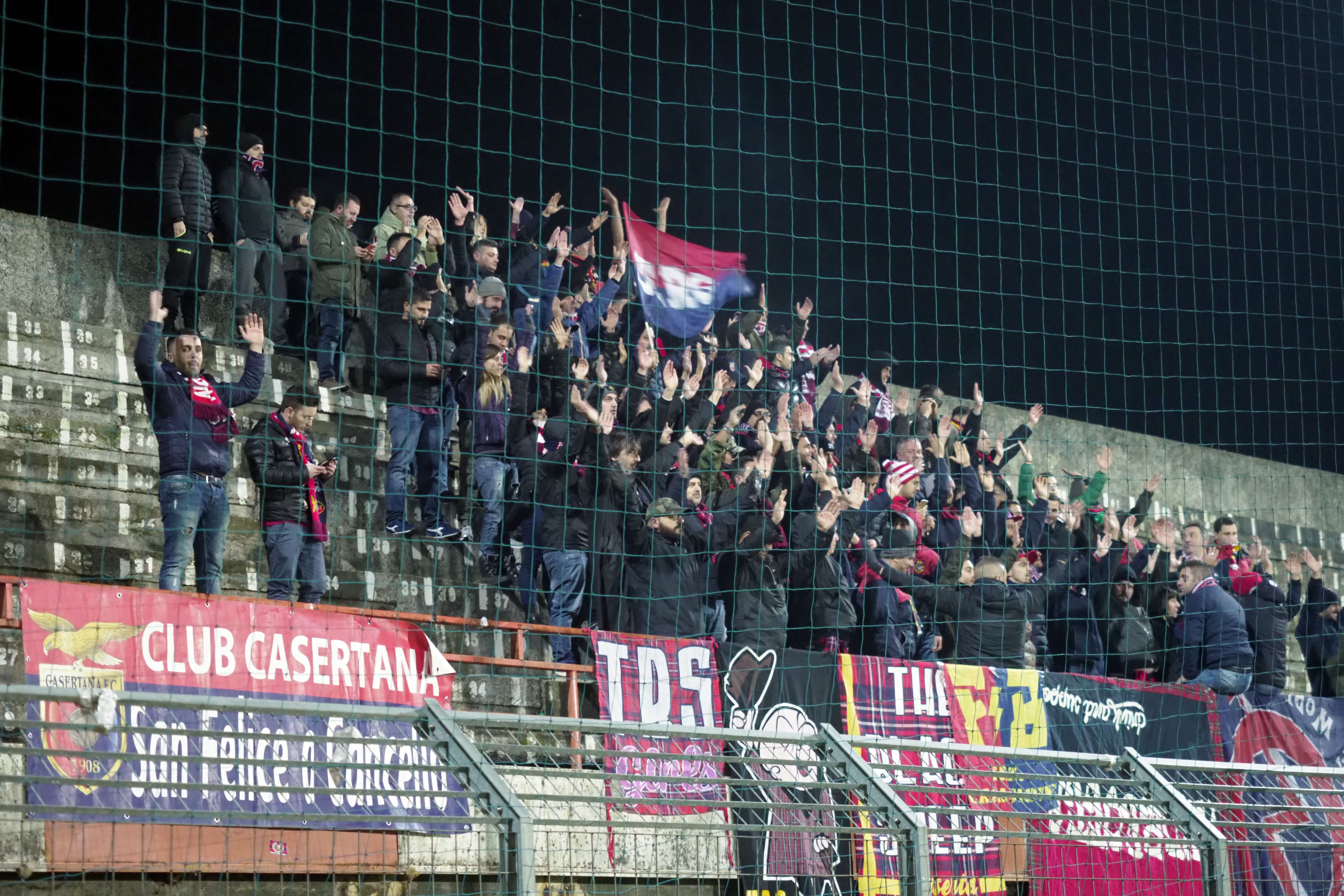 La Casertana fa il colpo a Rende, la fotogallery del match