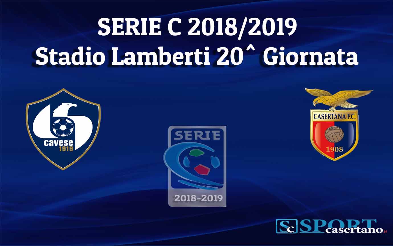 Ultima dell’anno per Cavese e Casertana, le formazioni ufficiali. Rossoblù sempre con gli uomini contati