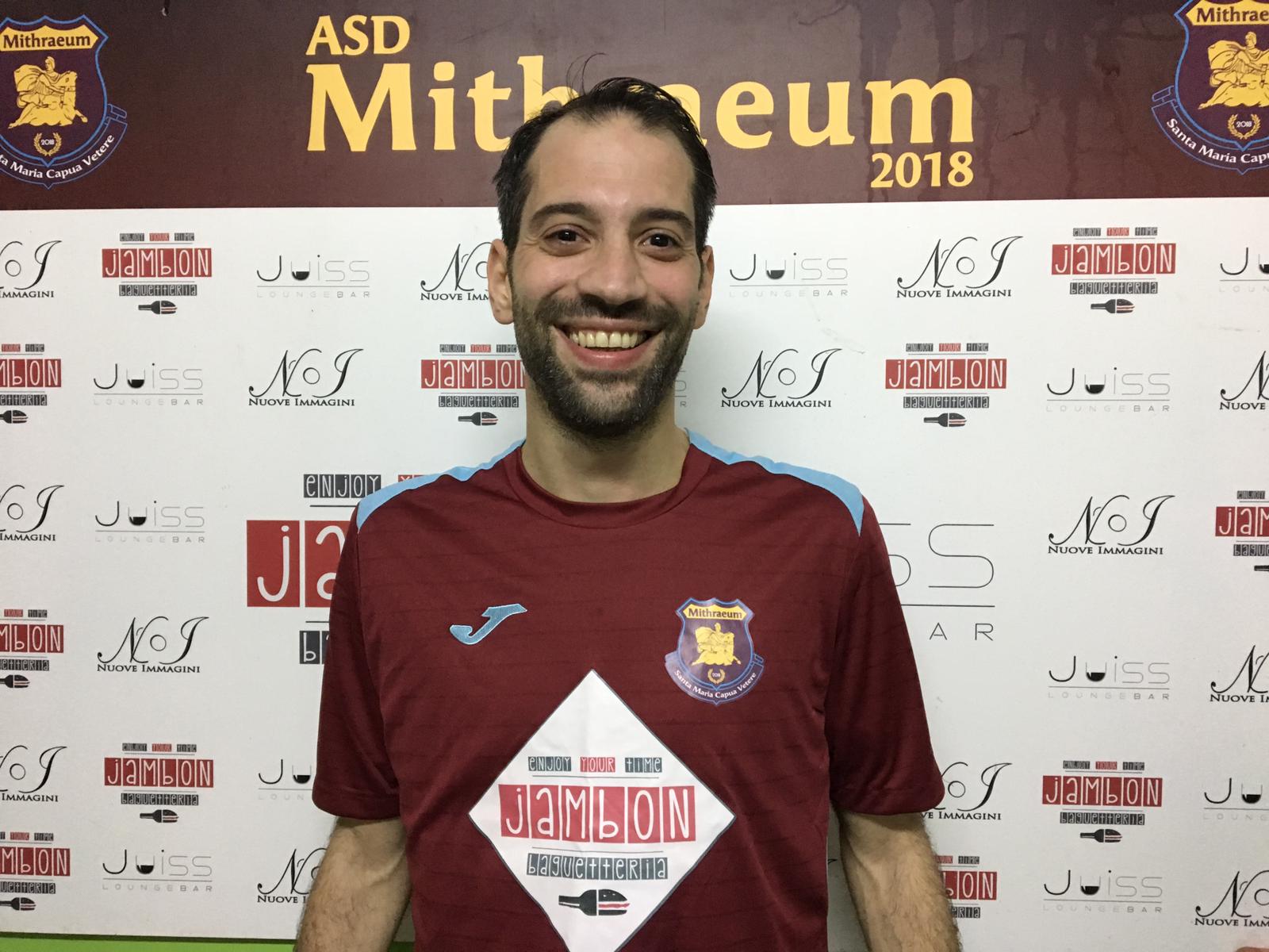 Rinforzo di esperienza per il Mithraeum 2018: firma un difensore ex Casertana e Capua