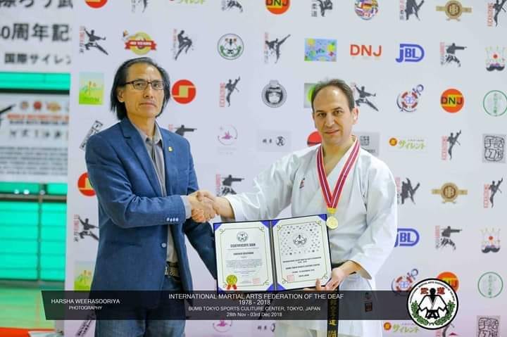 Polisportiva Capasso, doppio oro per l’atleta Ventrone in Giappone