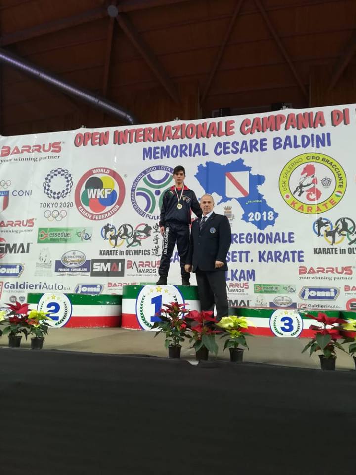 Polisportiva Capasso, gradino più alto del podio agli “Open Campania” e due bronzi