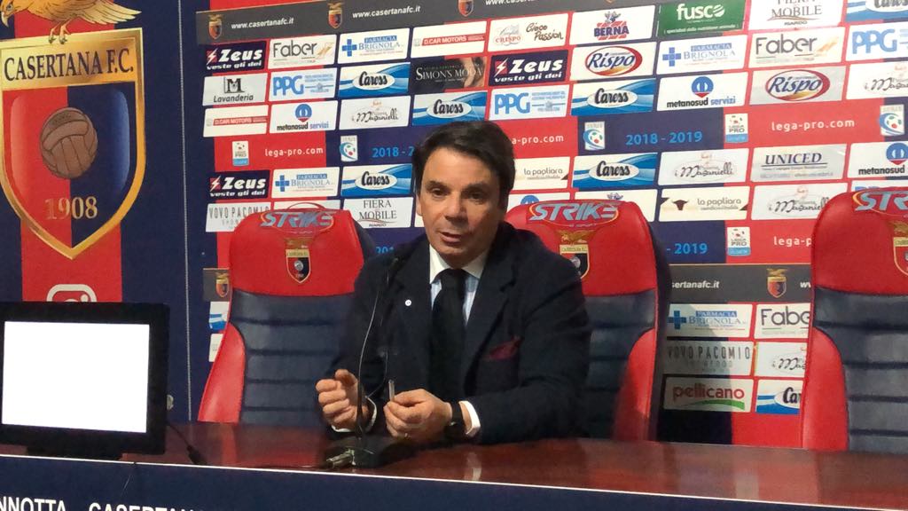 Eziolino Capuano tecnico del Rieti