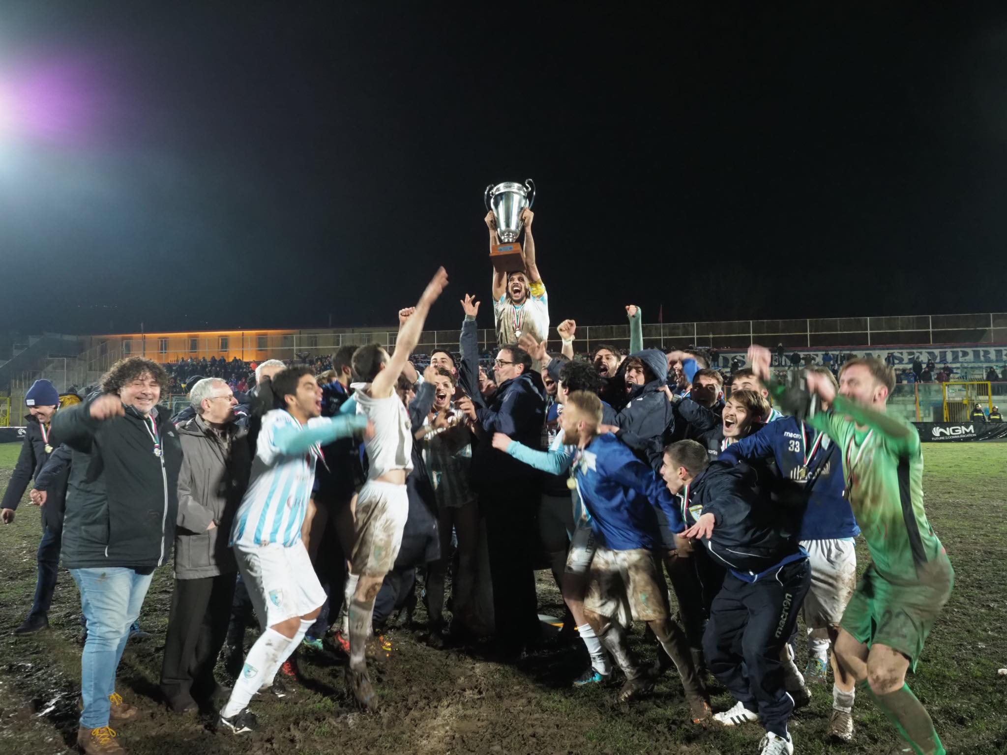 L’AUDAX CERVINARA ALZA LA COPPA ITALIA AL “PINTO”. Giugliano shock ai rigori