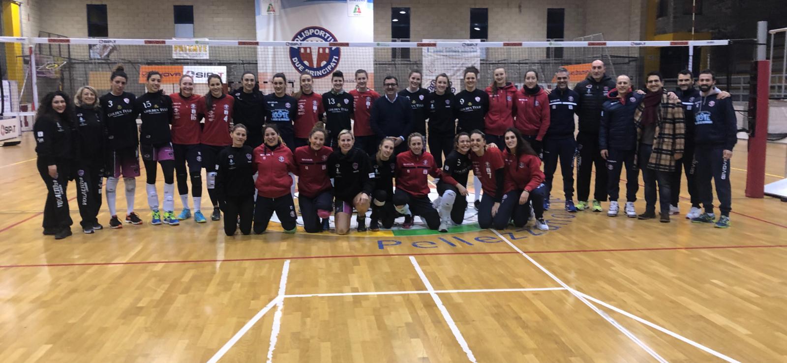 Grande festa a Baronissi per l’allenamento congiunto con la Volalto 2.0