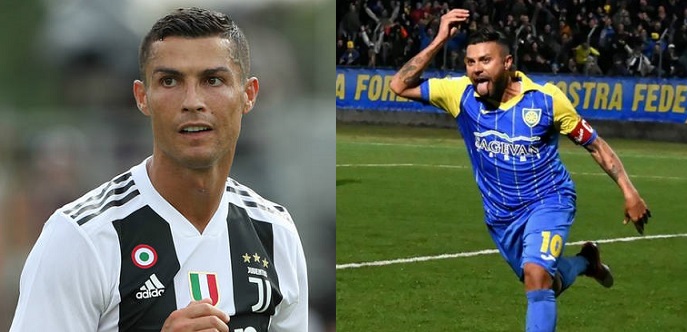 Cristiano Ronaldo e Francesco Tavano