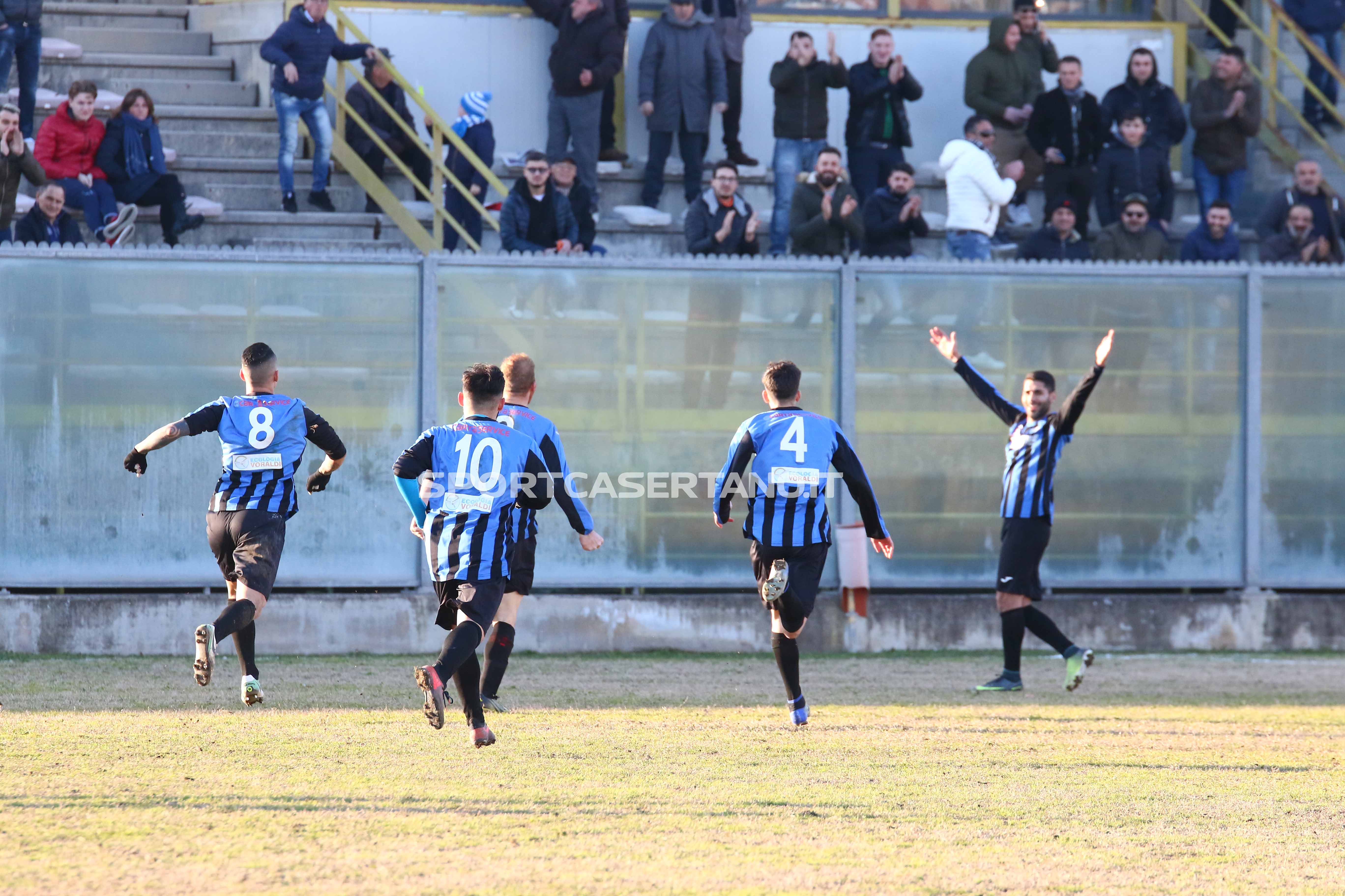 Il Marcianise non perde un colpo e annichilisce anche la Virtus Goti. Fatto un altro passo verso l’Eccellenza