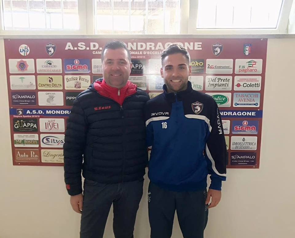 La Montagna, giocatore del Mondragone