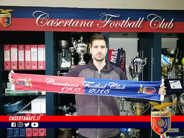 Casertana ufficializzato Gonzalez: “Ho le stesse ambizioni di questo club. Grande voglia di mettermi in mostra”