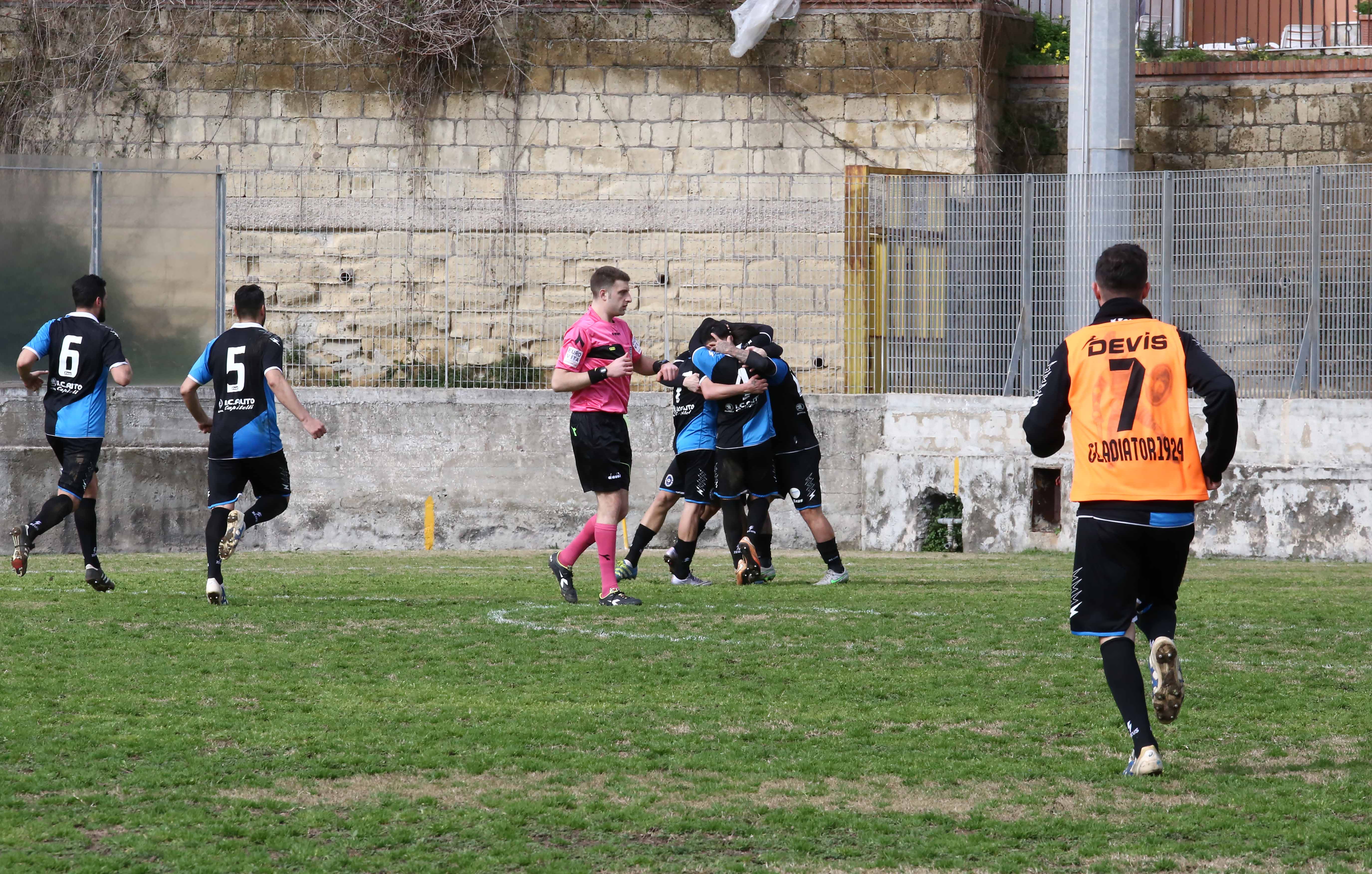 L'esultanza dopo il gol