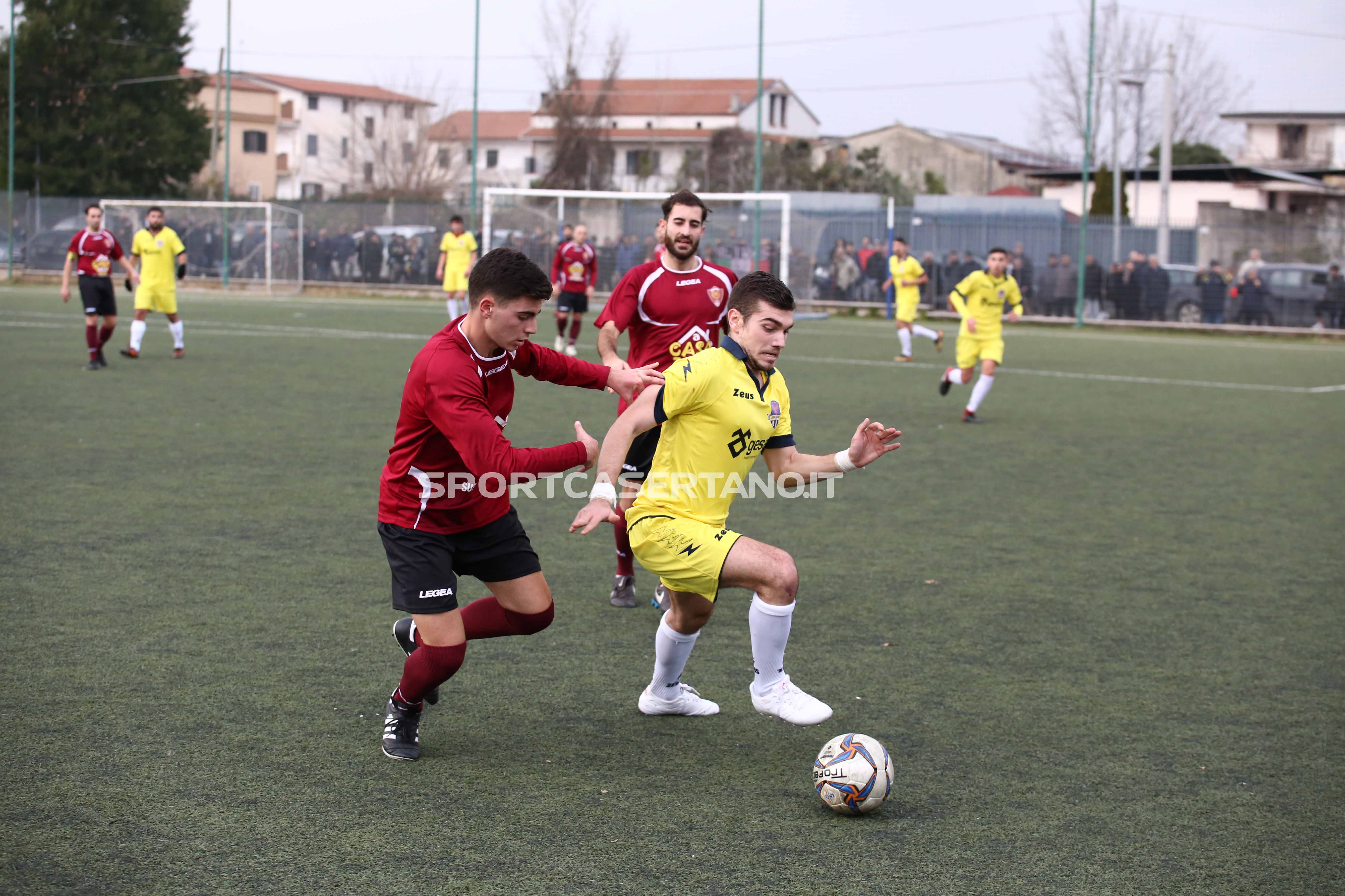 Pari e rimpianti nel derby caserta tra le Aquile Rosanero e la Maddalonese. Gli scatti del match