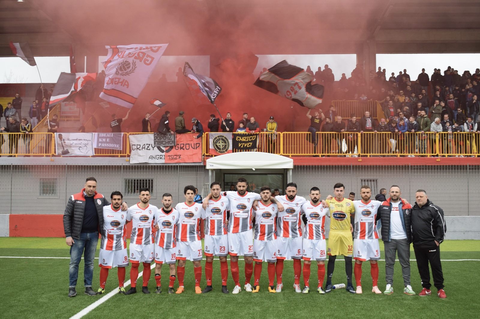 ALLA SCOPERTA DELL’ANGRI. Tanti big nella corazzata grigiorossa, con il fratellino della bandiera ex Marcianise Manco