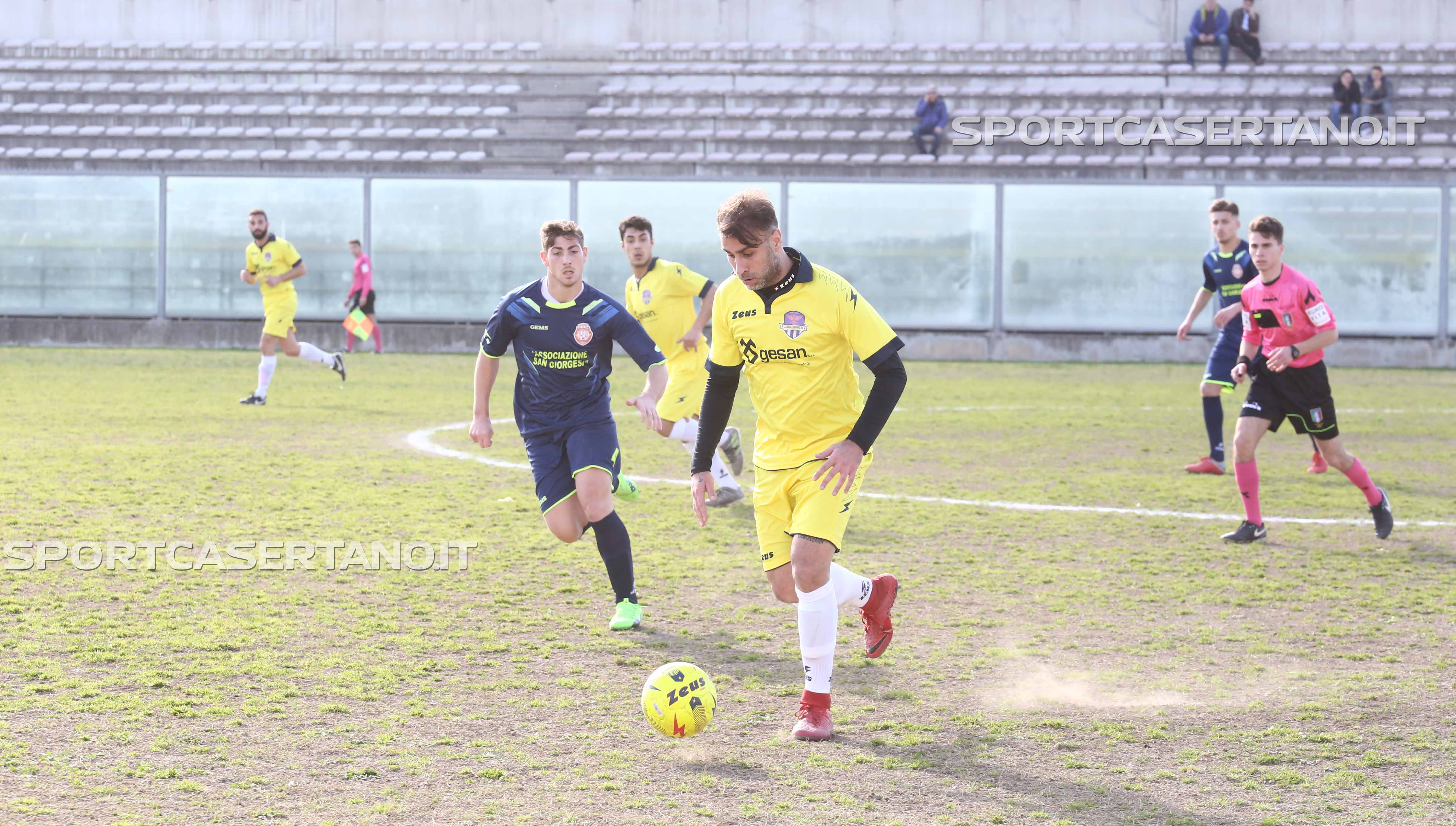 Aquile spuntate, il Casagiove si morde le mani: in parità il derby del Progreditur