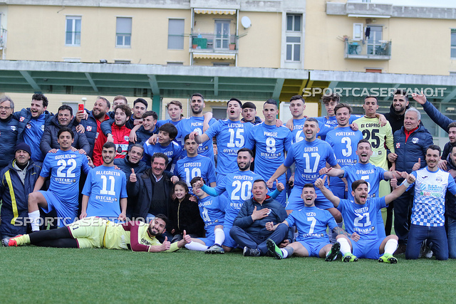 MARCIANISE NELLA STORIA. Dodici anni dopo una nuova “Casertana” vince campionato e Coppa Italia