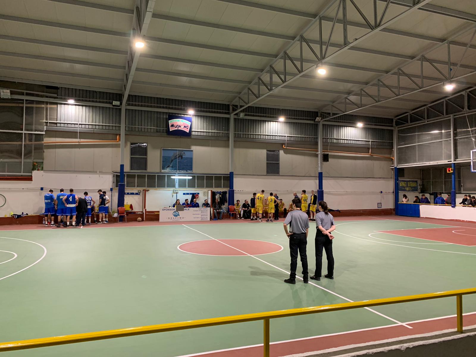 Bristoforno Virtus 04 Curti ad un passo dal colpaccio in gara1: il Basket Mugnano si salva nel secondo tempo