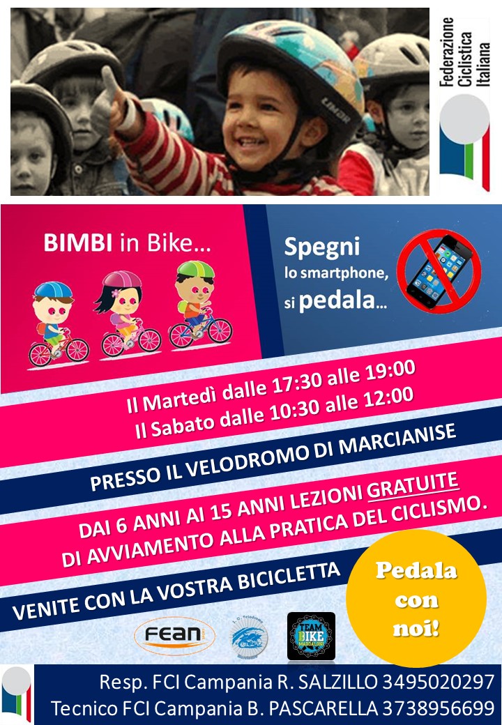 Il velodromo di Marcianise pronto a brillare di luce propria: via al progetto ‘Bimbi in bike’