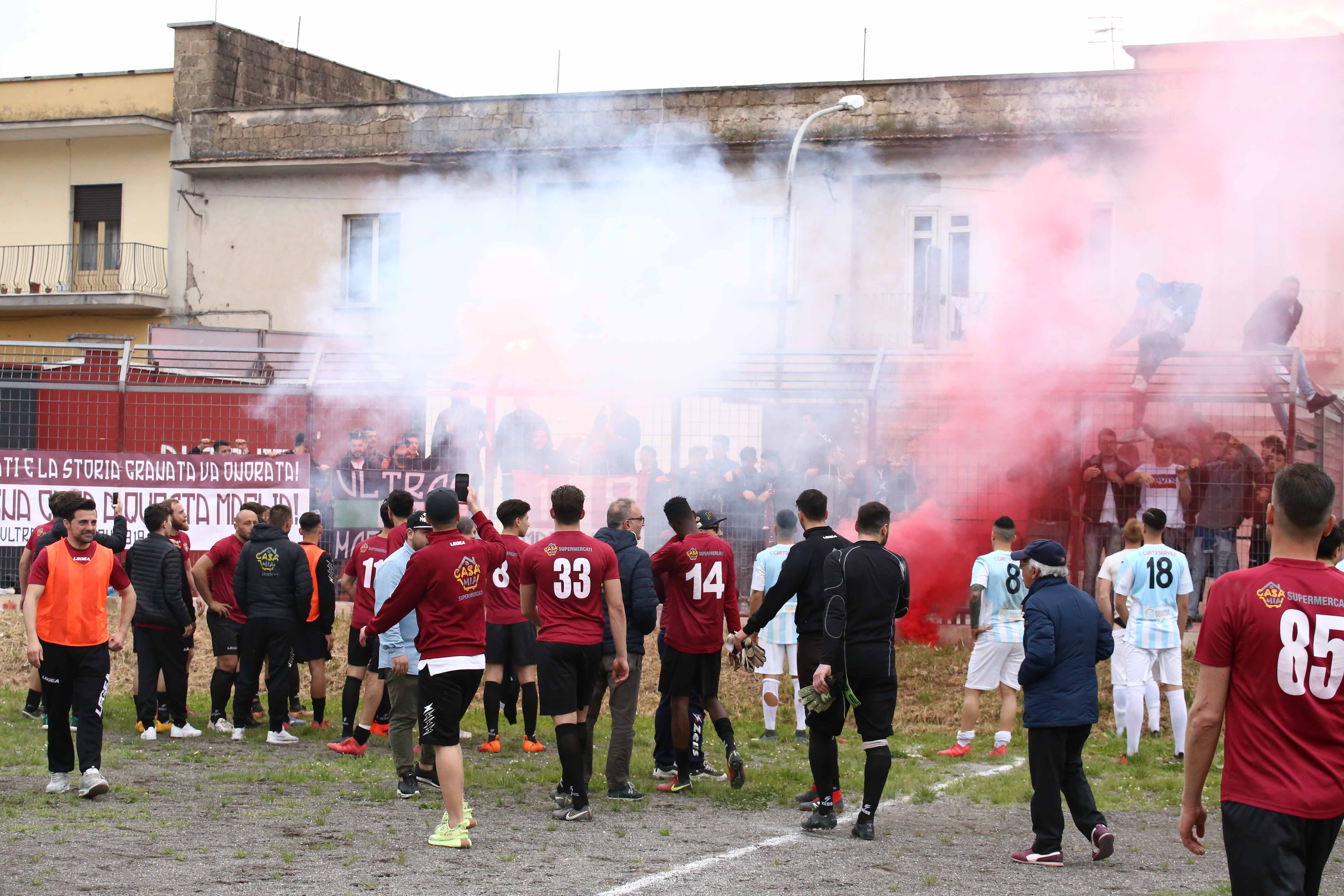 La Maddalonese si toglie l’ultimo sfizio, battuto il Marcianise in rimonta. Al ‘Cappuccini’ è festa per tutti con gemellaggio tra le tifoserie