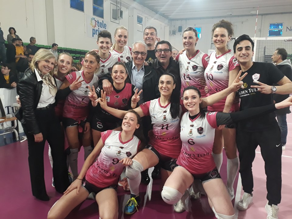 Anche Trento costretta ad arrendersi alla legge del Palavignola: la Volalto s’impone 3-0 e conquista la ‘bella’