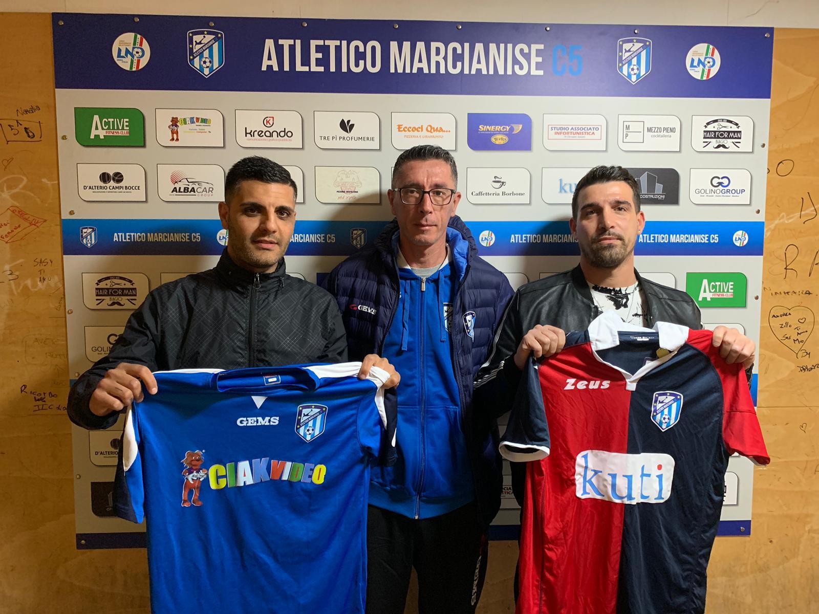 L’Atletico Marcianise piazza subito due colpi: arrivano portiere e pivot