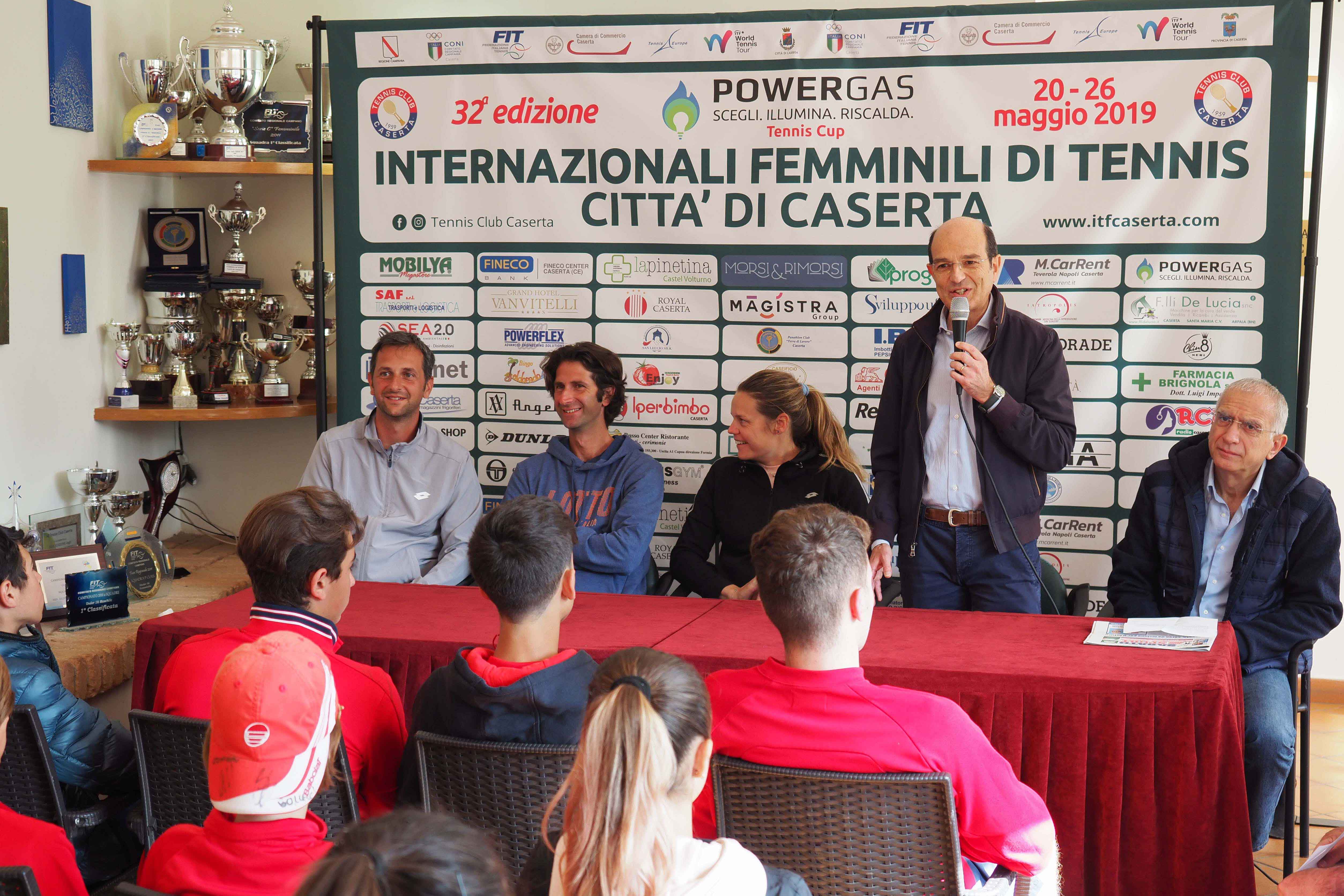 Presentata la 32^ edizione degli Internazionali Femminili di Caserta