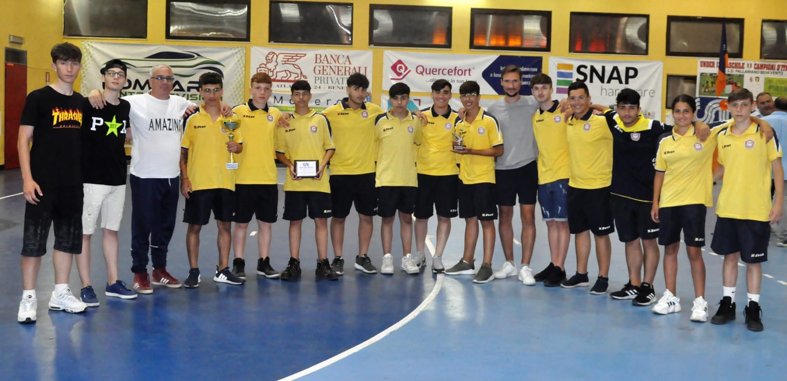 IL SOGNO DELL’ACADEMY REAL MADDALONI CONTINUA! La squadra vola alla fase nazionale in programma a Cesenatico