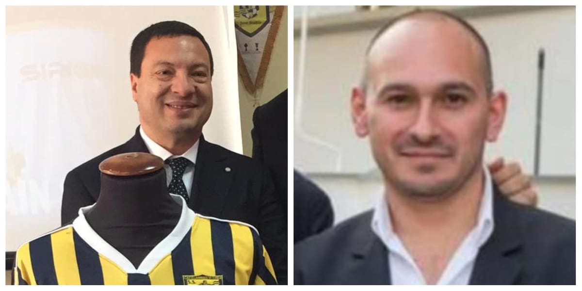 Il presidente Langella (a sinistra) e l'assessore "Maisto"