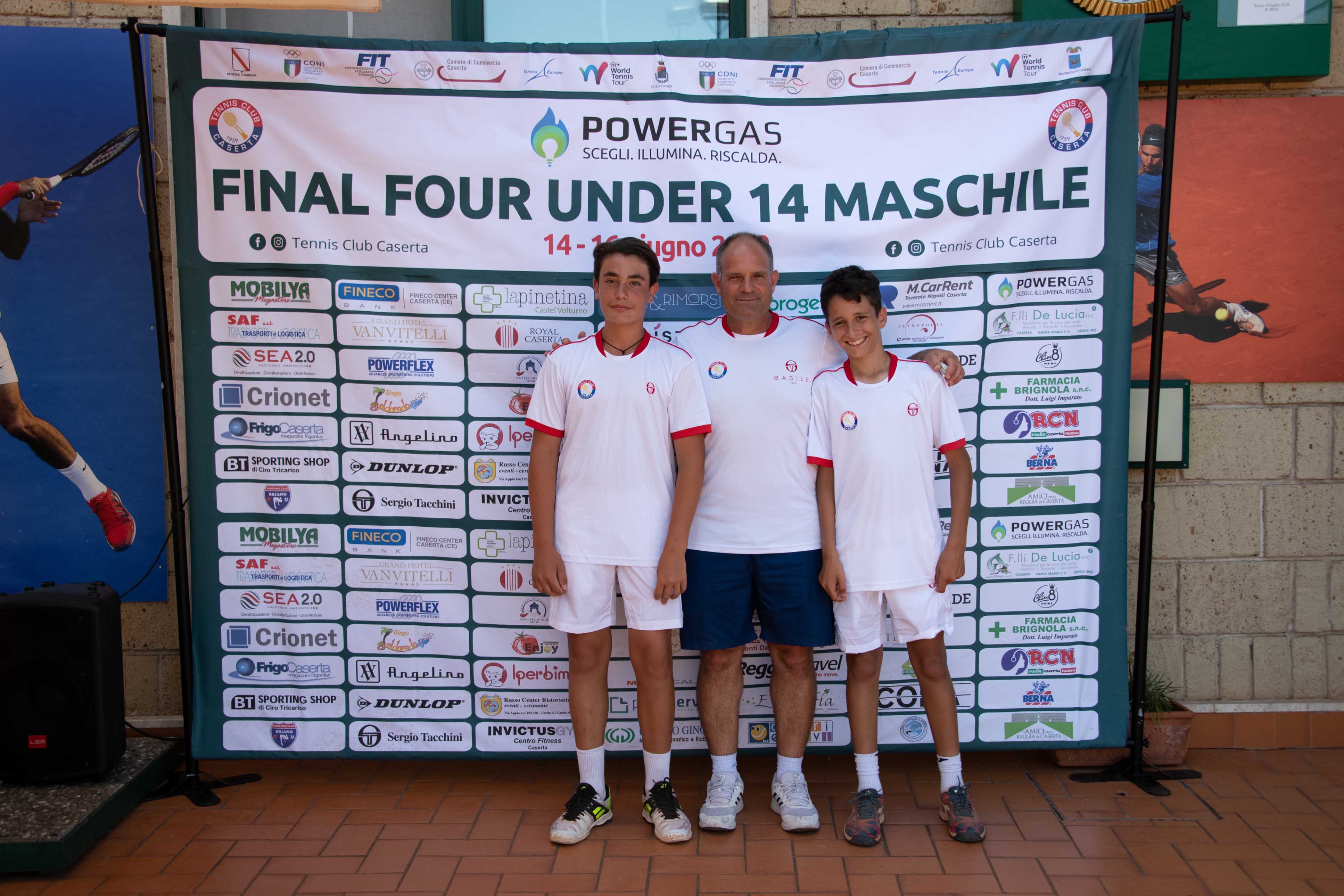 Il Tc Caserta under 14 è campione regionale
