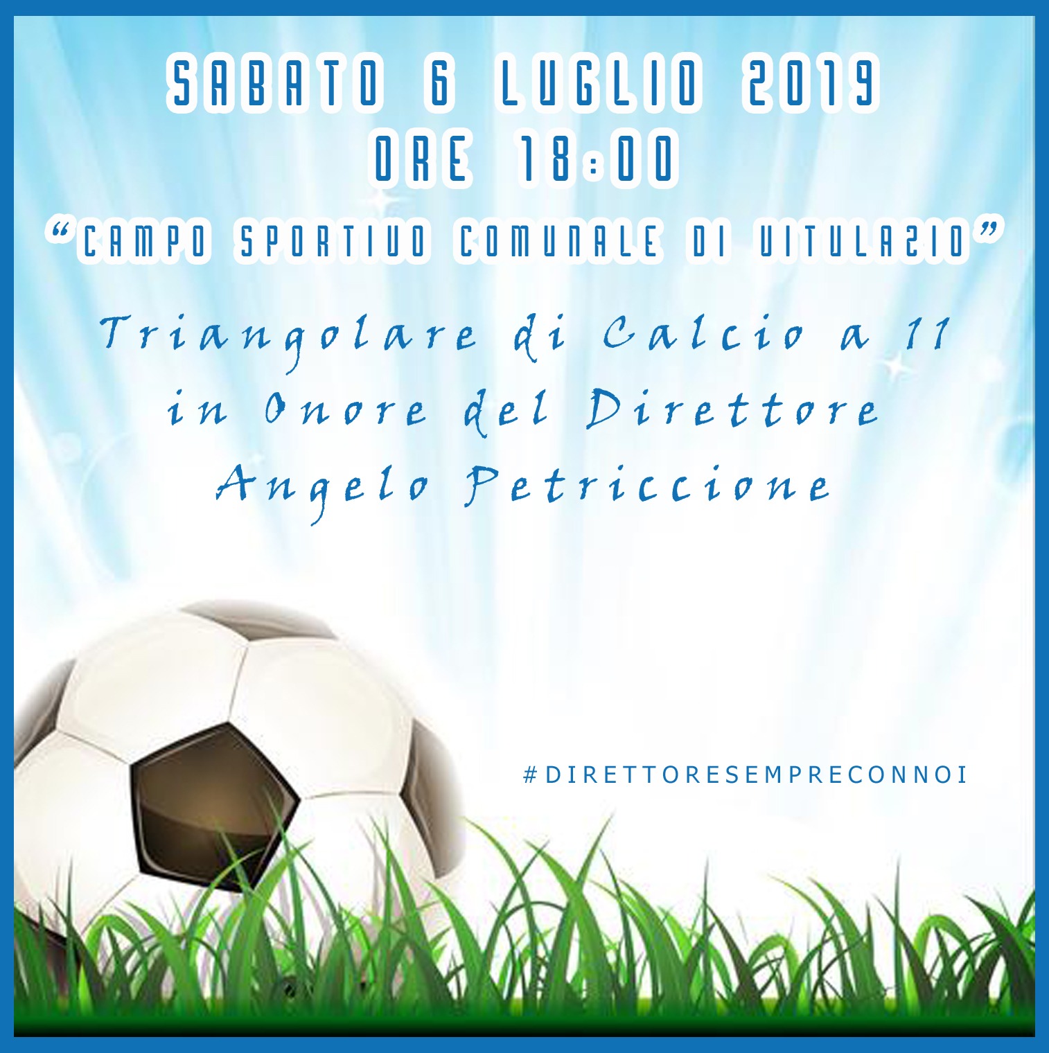 La locandina dell’evento