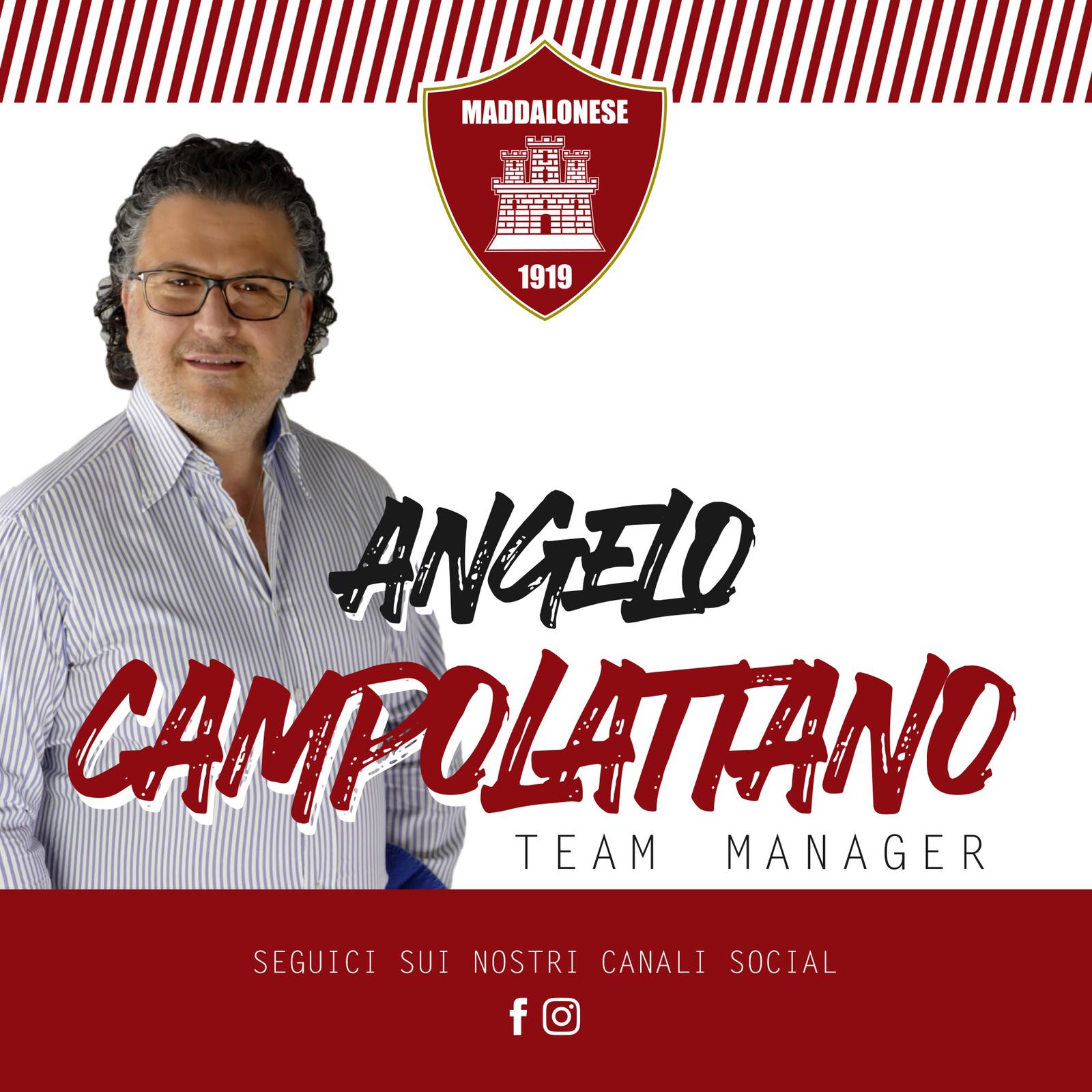 E’ Angelo Campolattano il nuovo team manager della Maddalonese