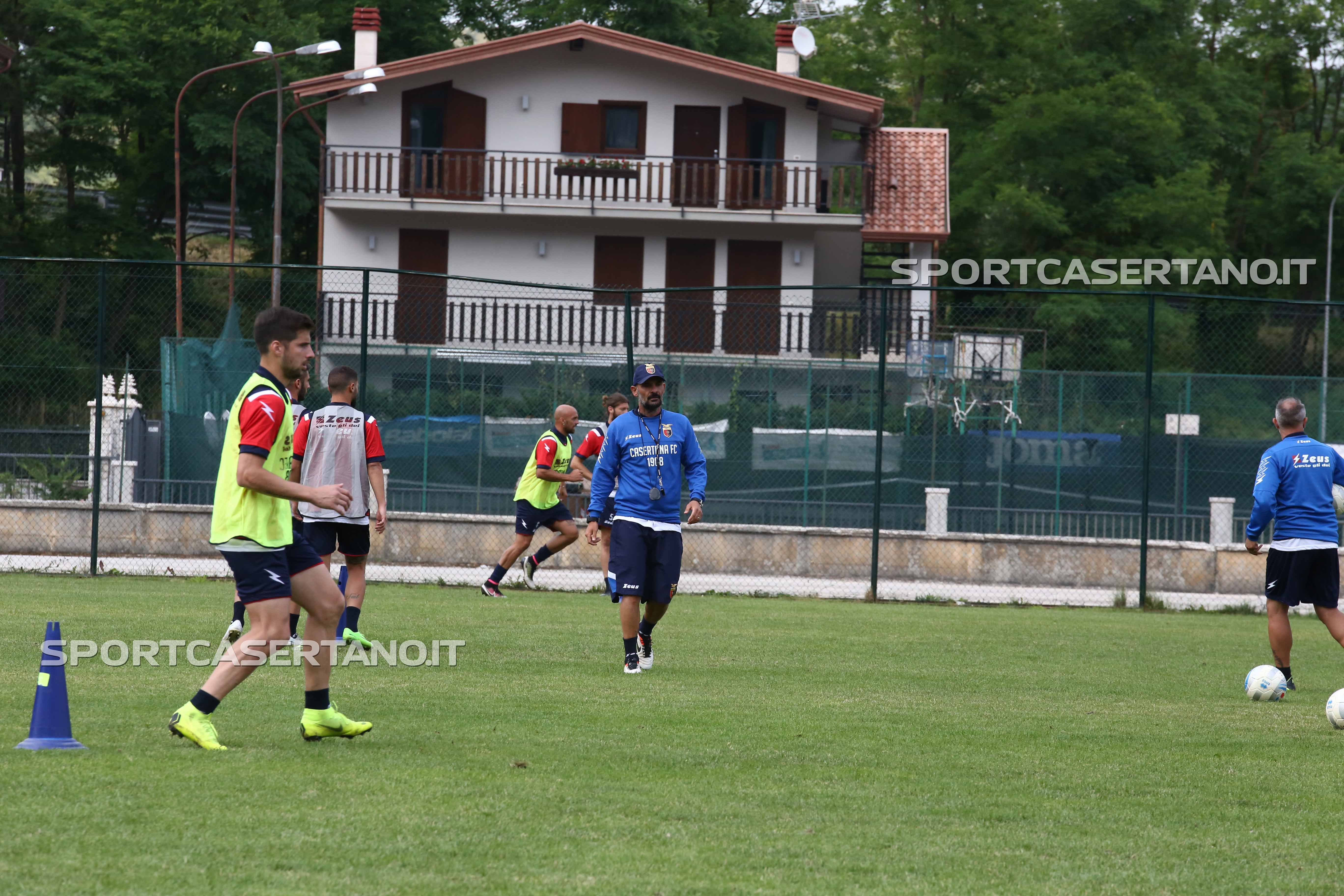 A Roccaraso continua l’intenso lavoro della Casertana, la fotogallery della giornata