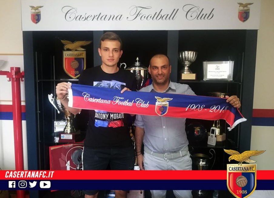 UFFICIALE – Un ex Udinese per il centrocampo della Casertana