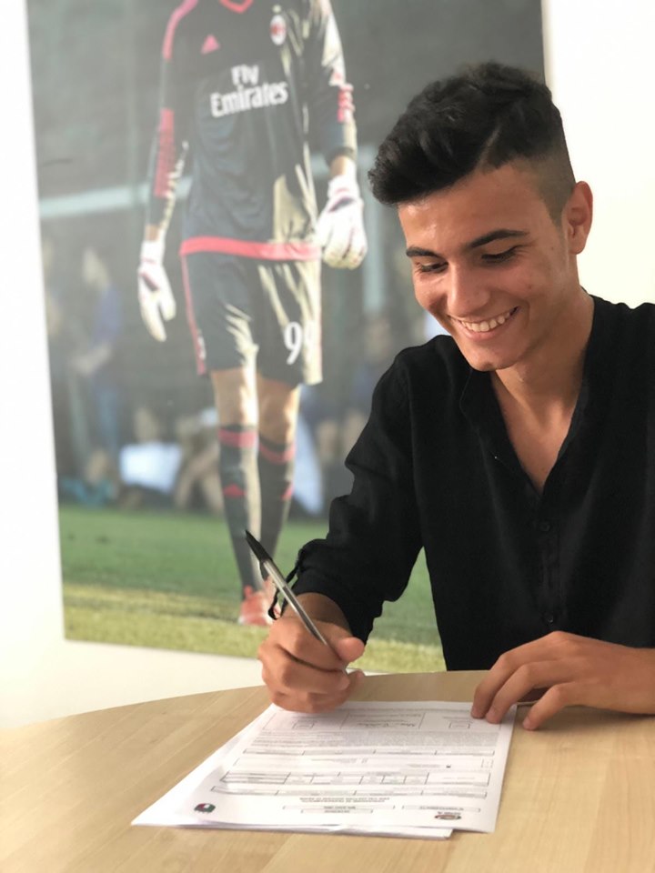 DALLA SSC CAPUA AL MILAN. Un baby prodigio diventa rossonero: spicca il volo verso il professionismo