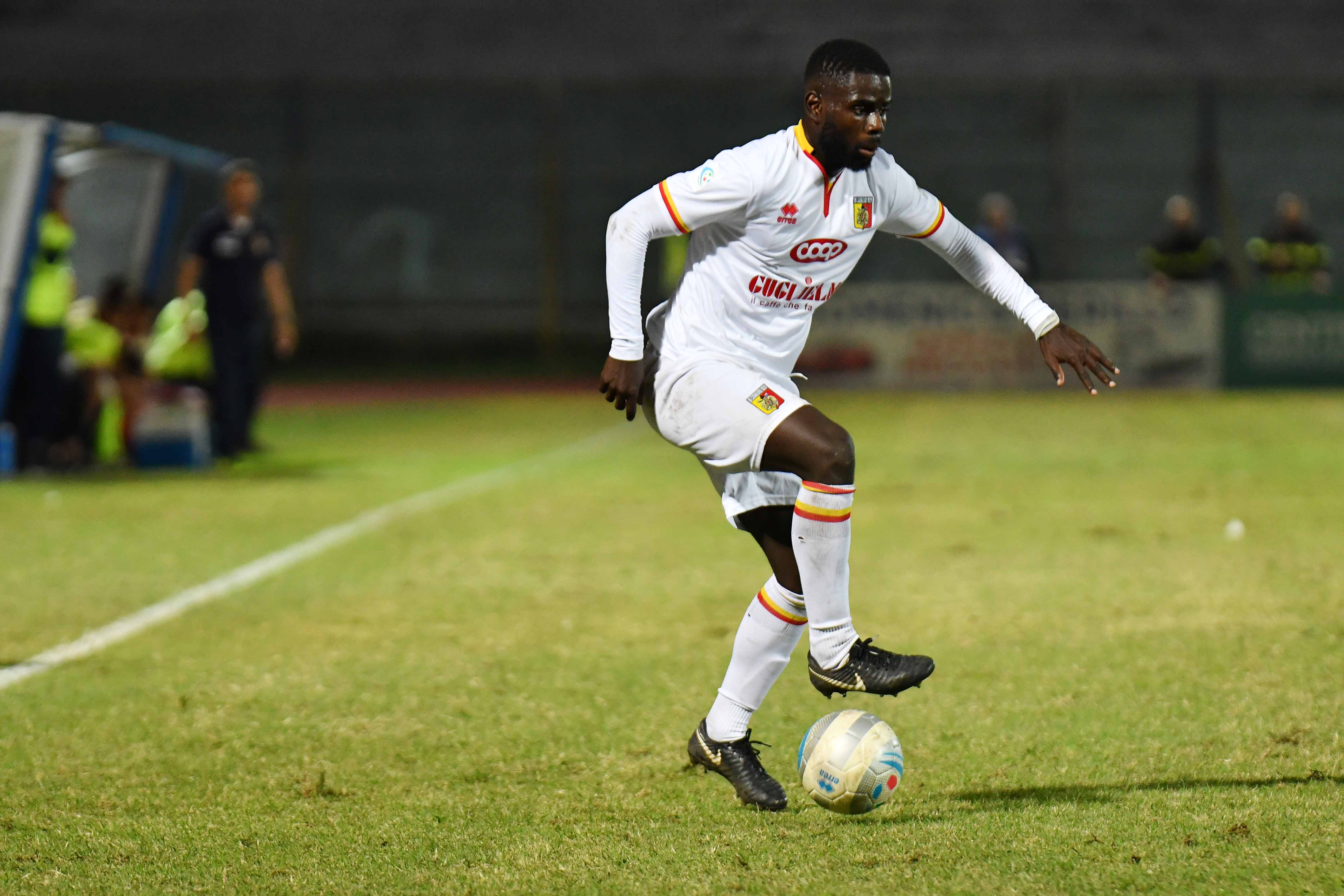 Kanoute autore del terzo gol del Catanzaro (Foto Giuseppe Scialla)