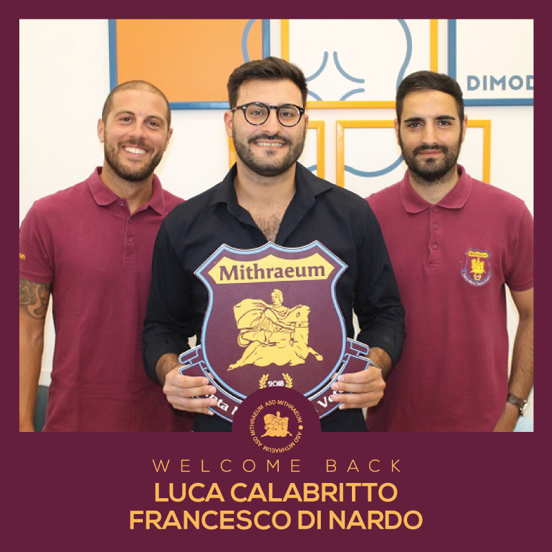 MITHRAEUM 2018 AL LAVORO. Conferma per il tandem in panchina Di Nardo-Calabritto