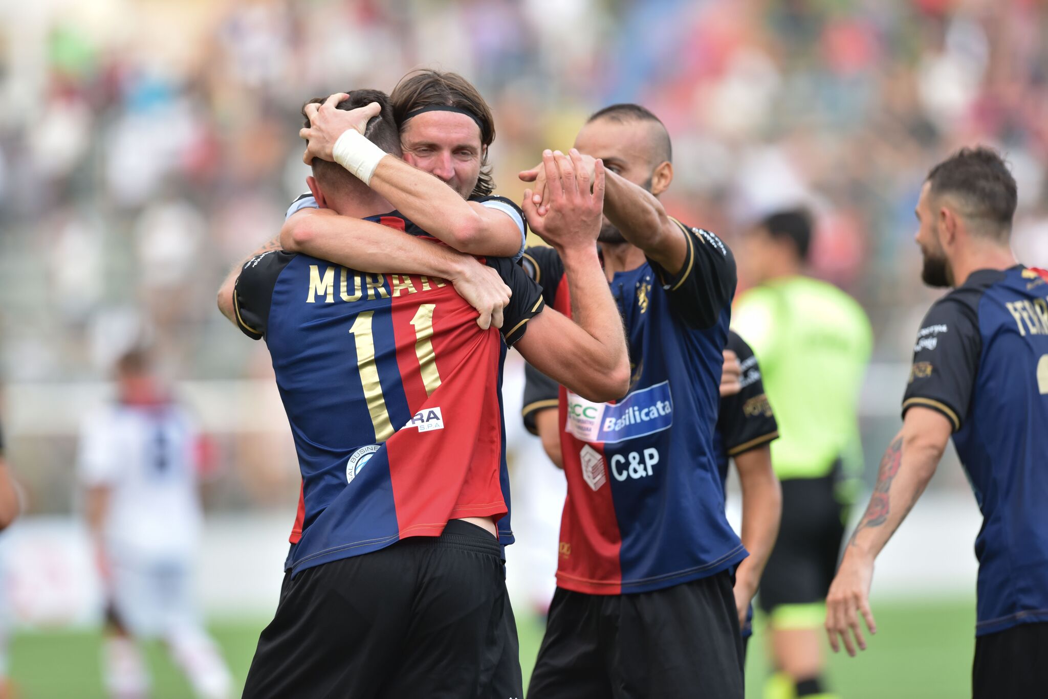 La Casertana regge un’ora a Potenza, la fotogallery dell’incontro