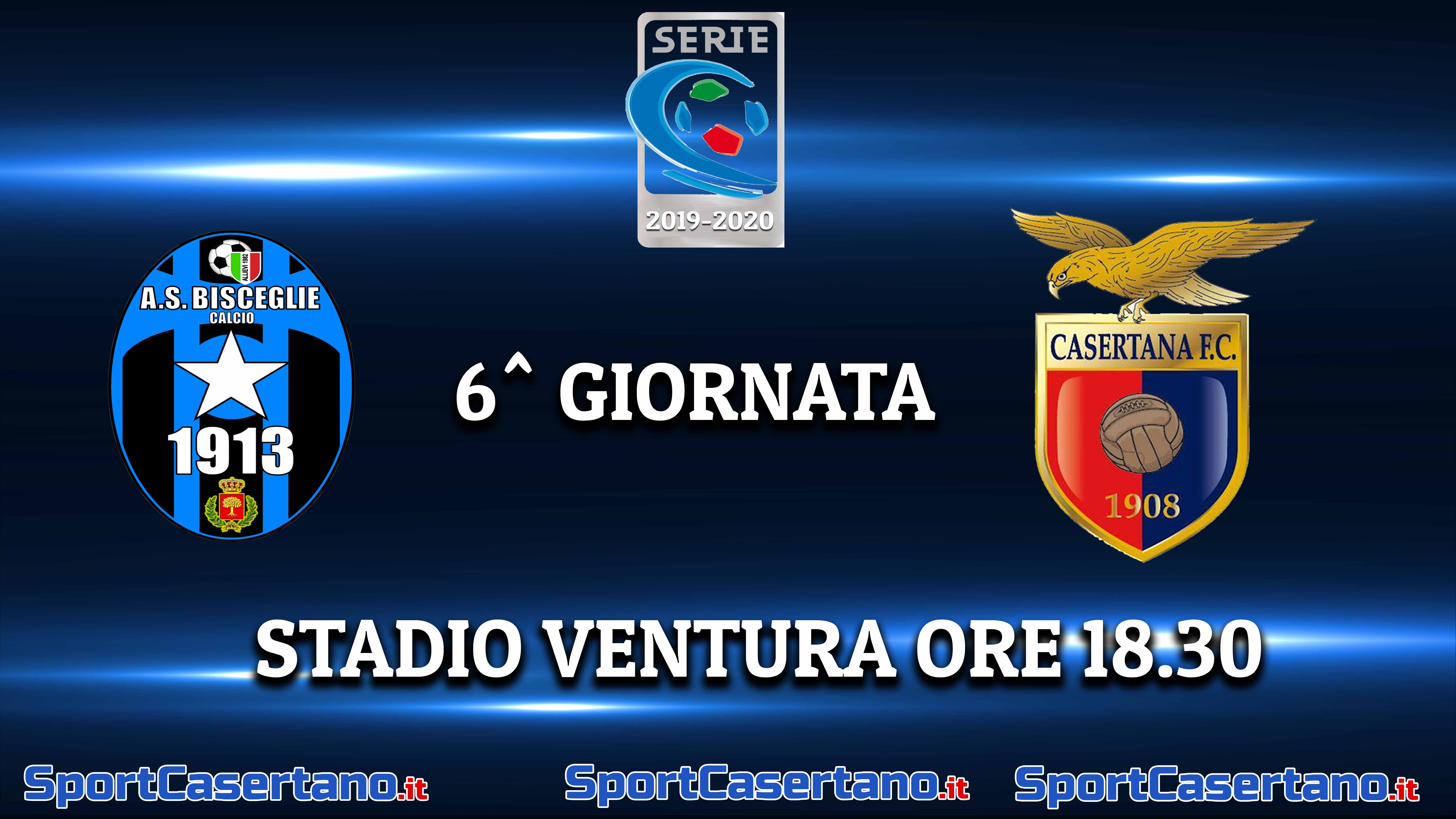 Cambi per Vanoli e Ginestra. Le formazioni ufficiali di Bisceglie-Casertana