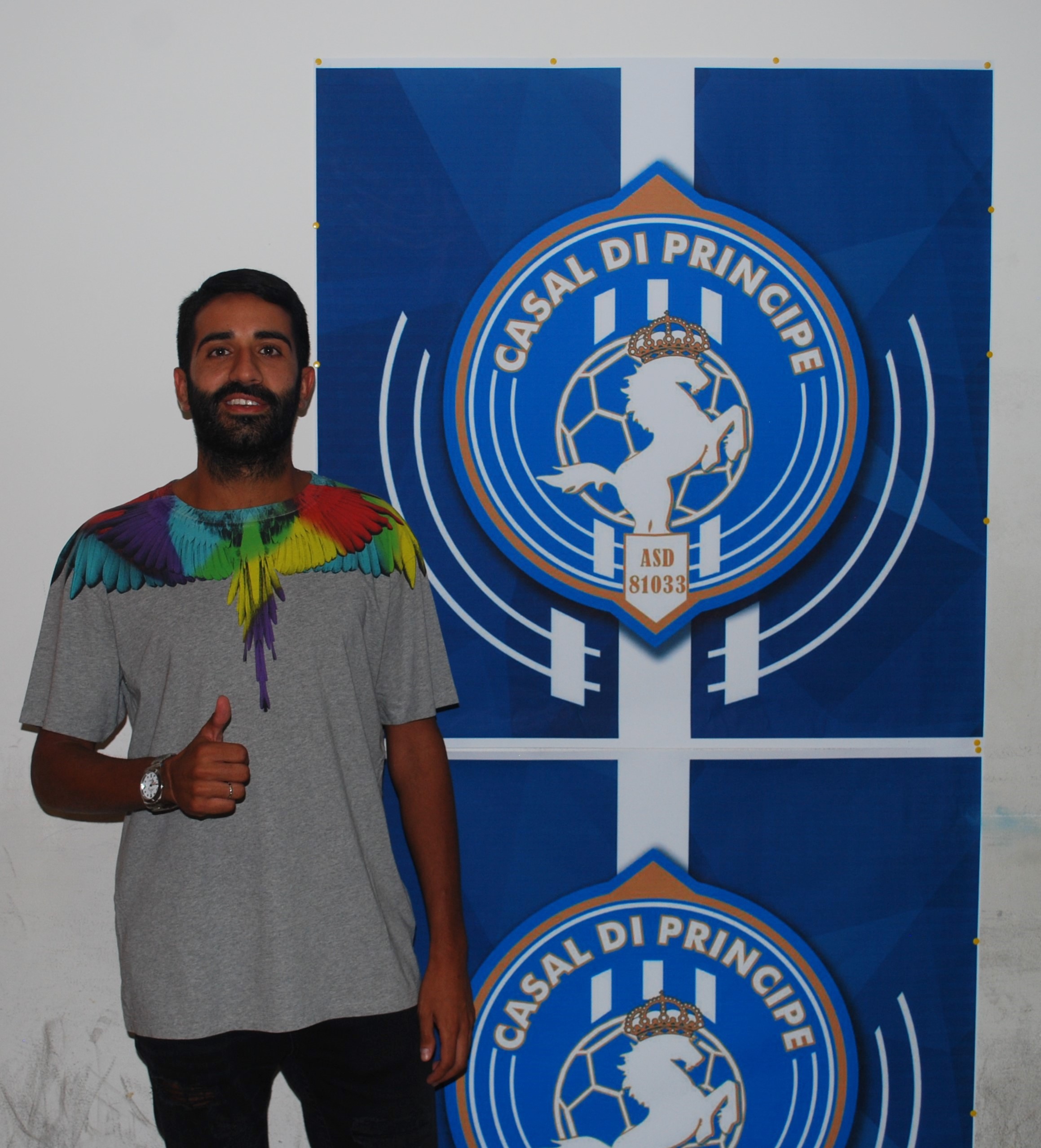 Casal di Principe 81033, rinforzo sulla sinistra: in biancoazzurro un ex Real Albanova e Sanciprianese