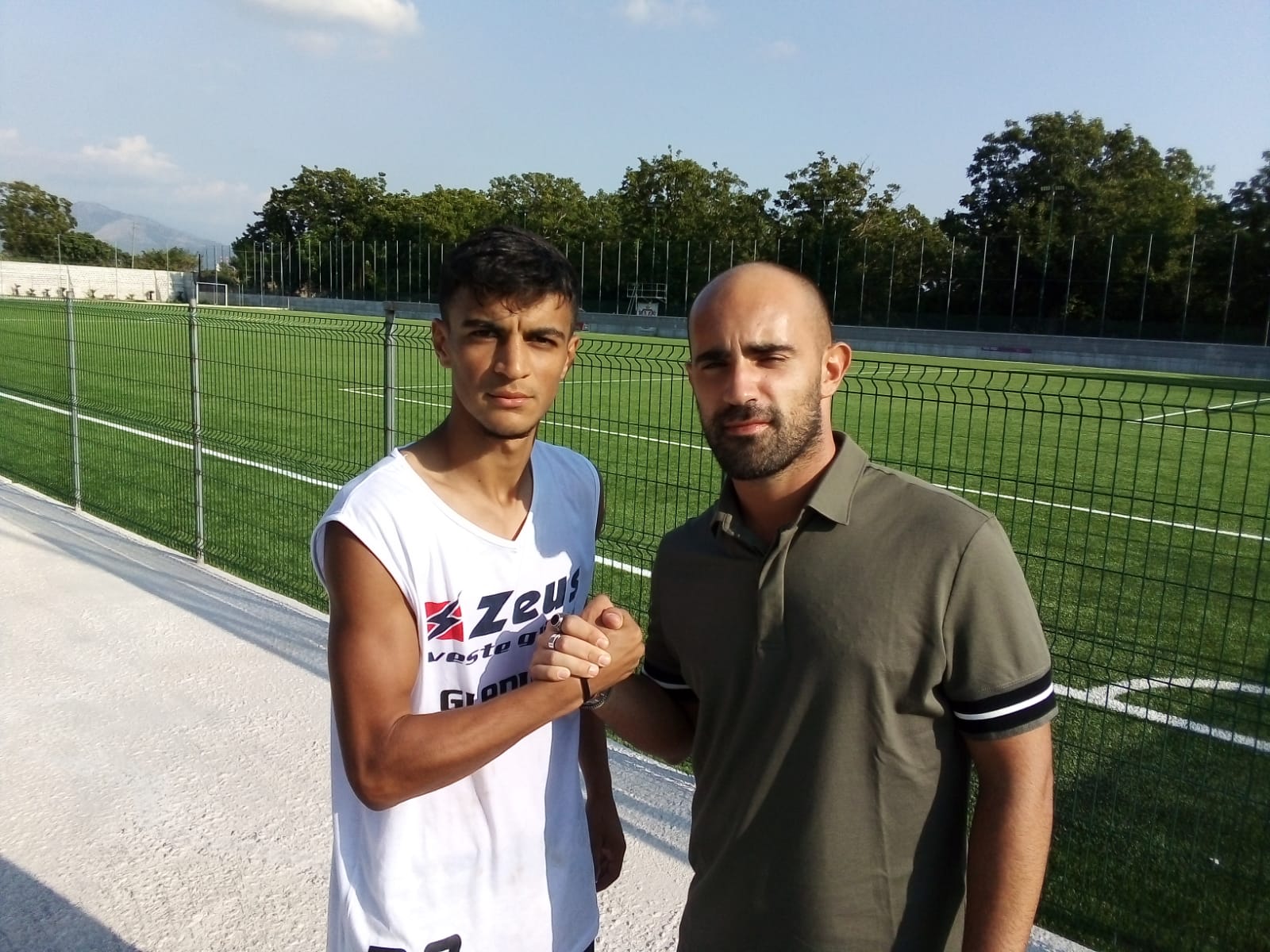 Hassen Rekik e Mattia Aveta