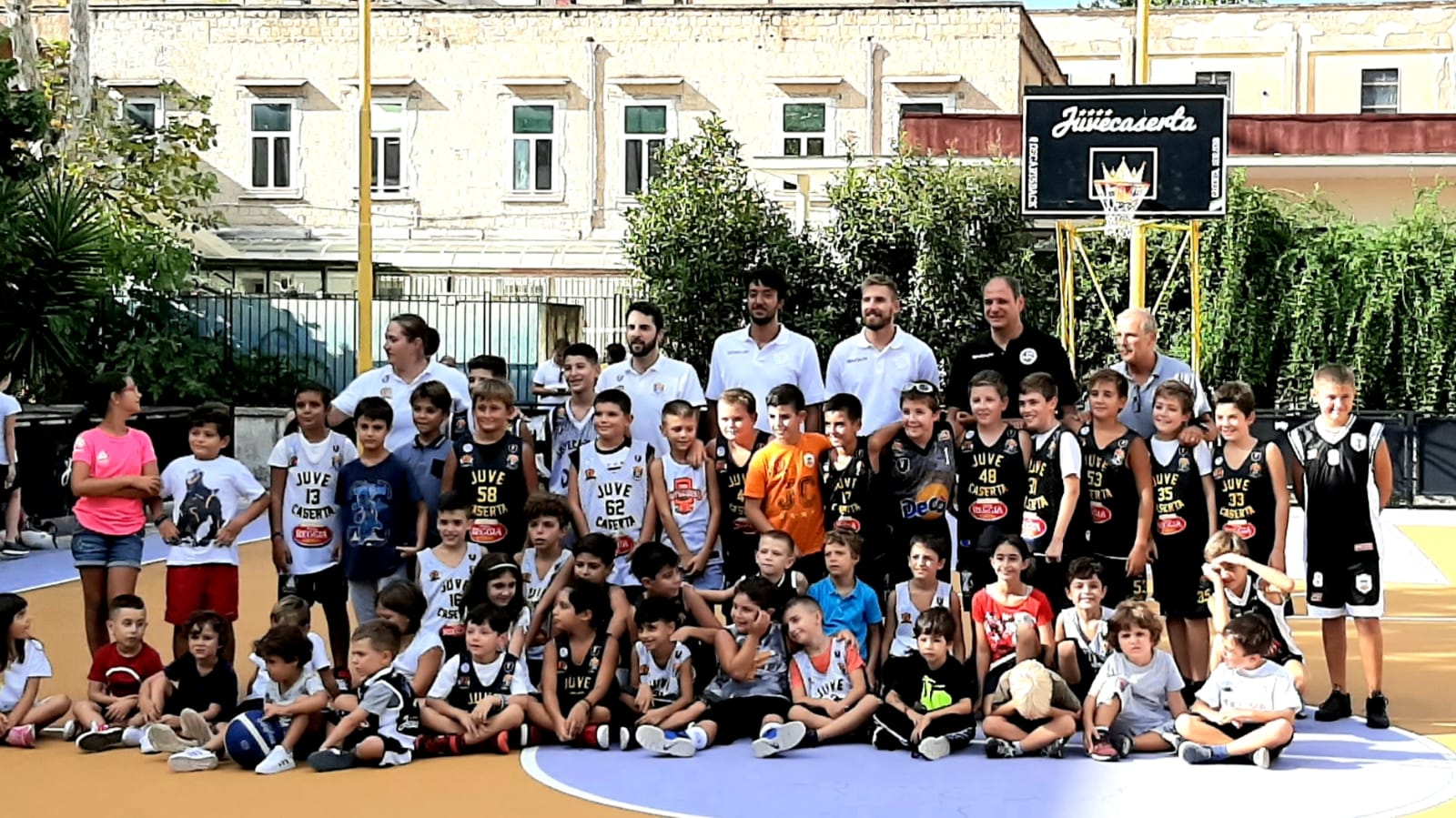 Ripartono le attività del Centro Minibasket Juvecaserta, grande entusiasmo all’Open Day