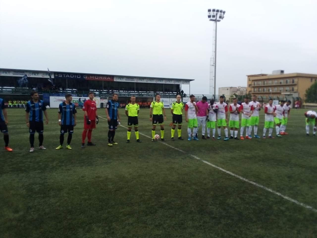 REGNA L’EQUILIBRIO AL “MORRA”. Pari tra Gelbison e Gladiator