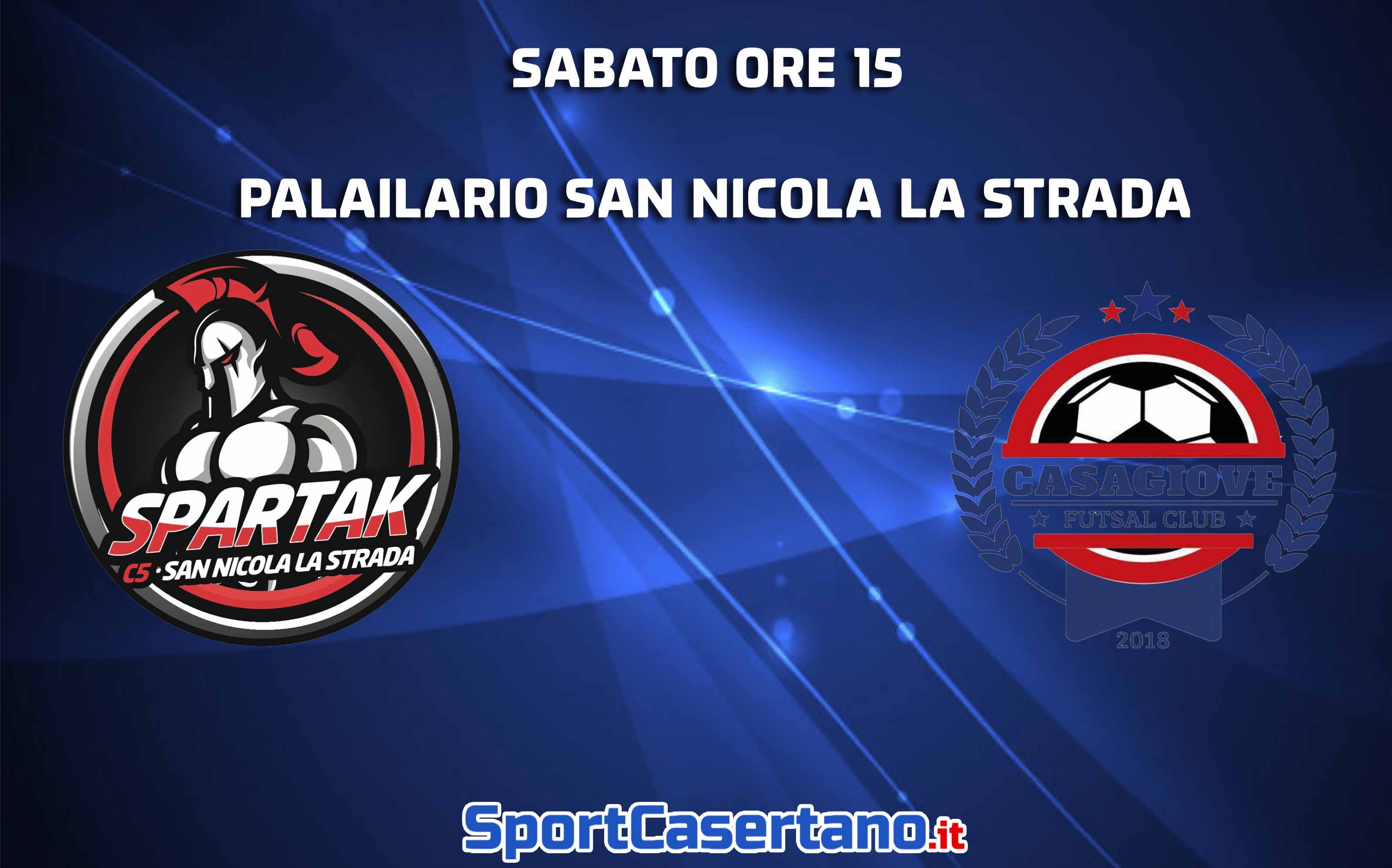 Spartak-Casagiove derby spettacolo a San Nicola. Ventimiglia e Pontillo: “Sarà una grande sfida”