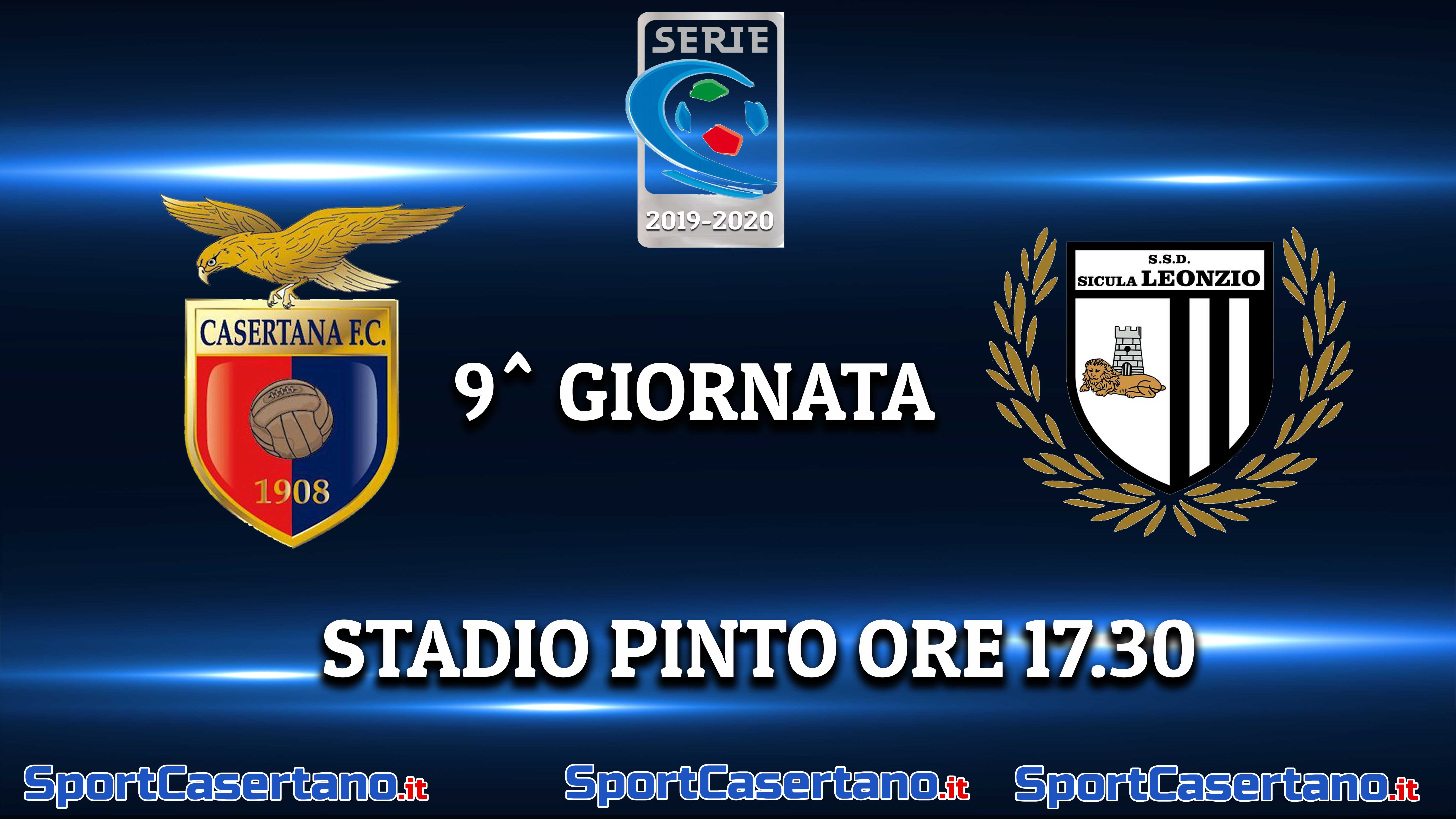Casertana-Sicula Leonzio, le scelte dei due allenatori. Ecco le formazioni ufficiali