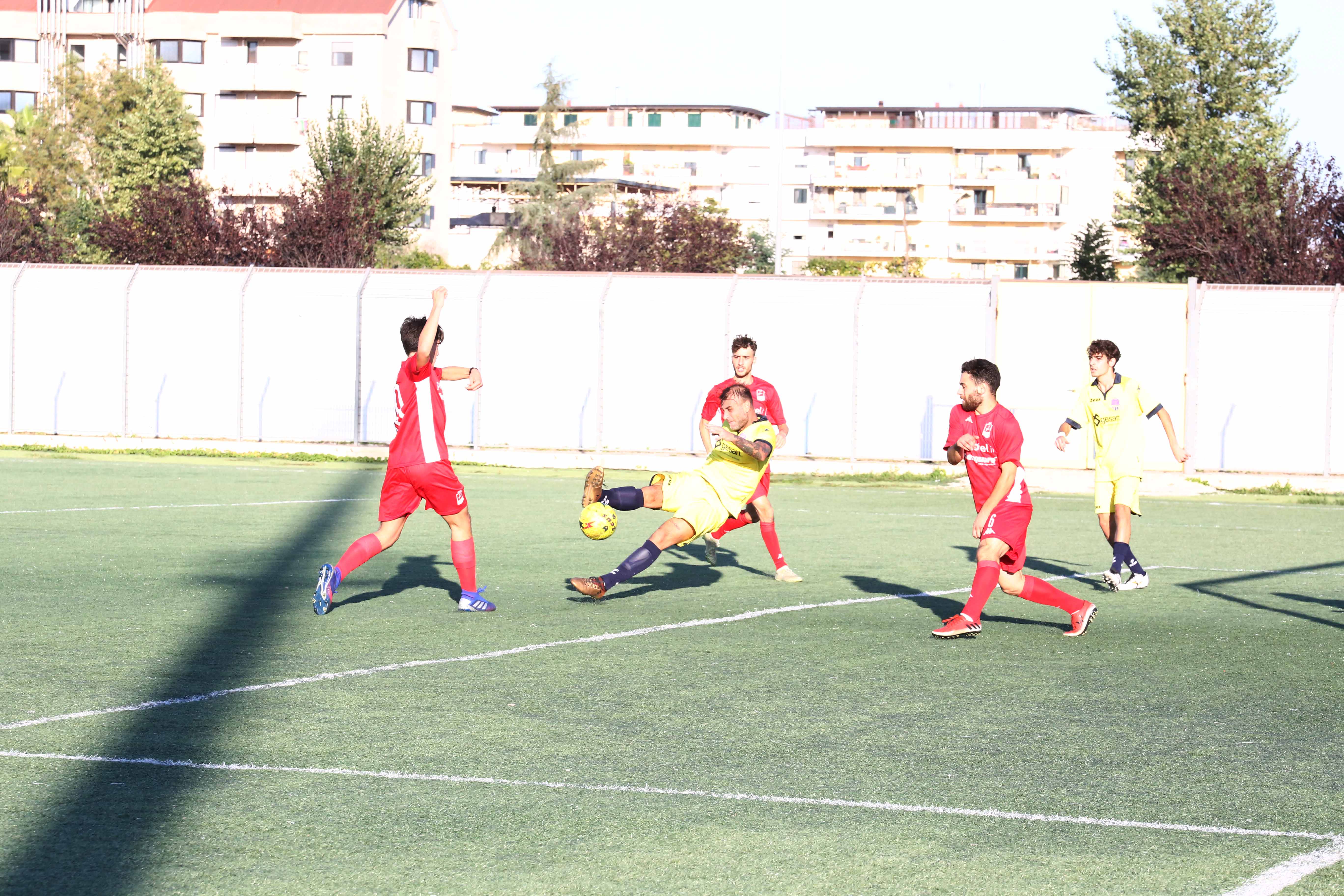 LE AQUILE SULLE ALI DEL …FALCO! Piegato un indomito Montesarchio nell’andata del secondo turno di Coppa Italia