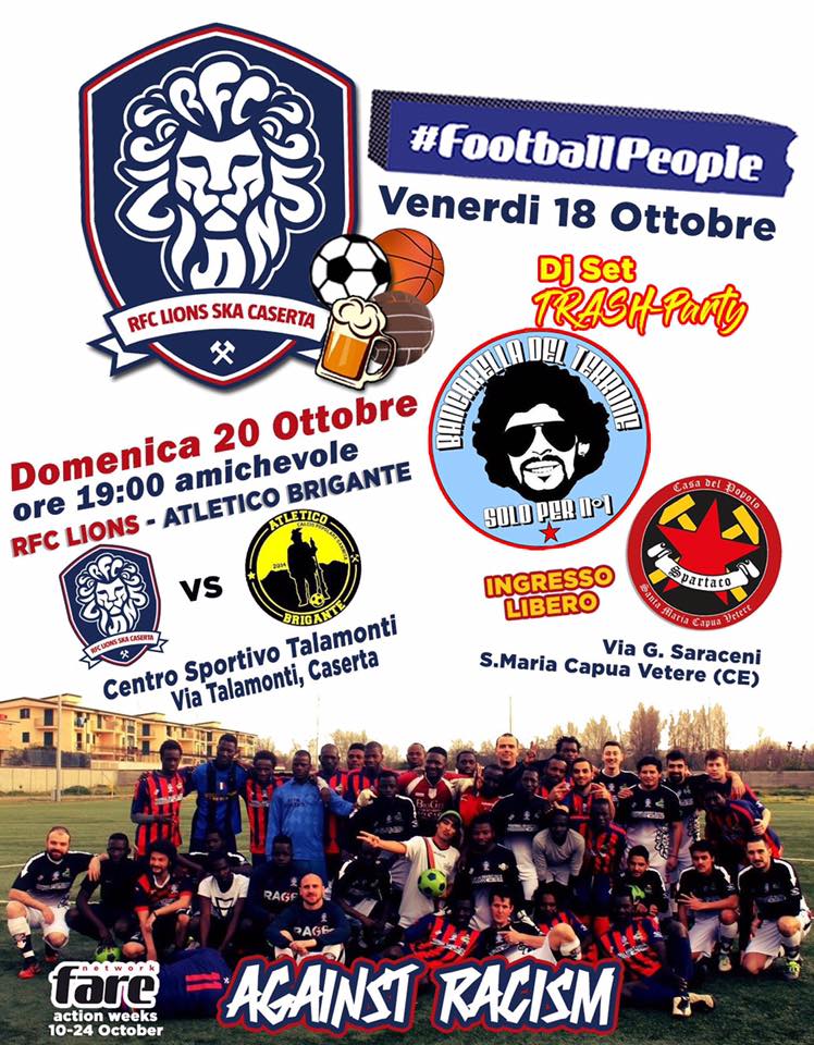 Gli RFC Lions Ska aderiscono alle Action Weeks 2019: ecco il programma degli eventi