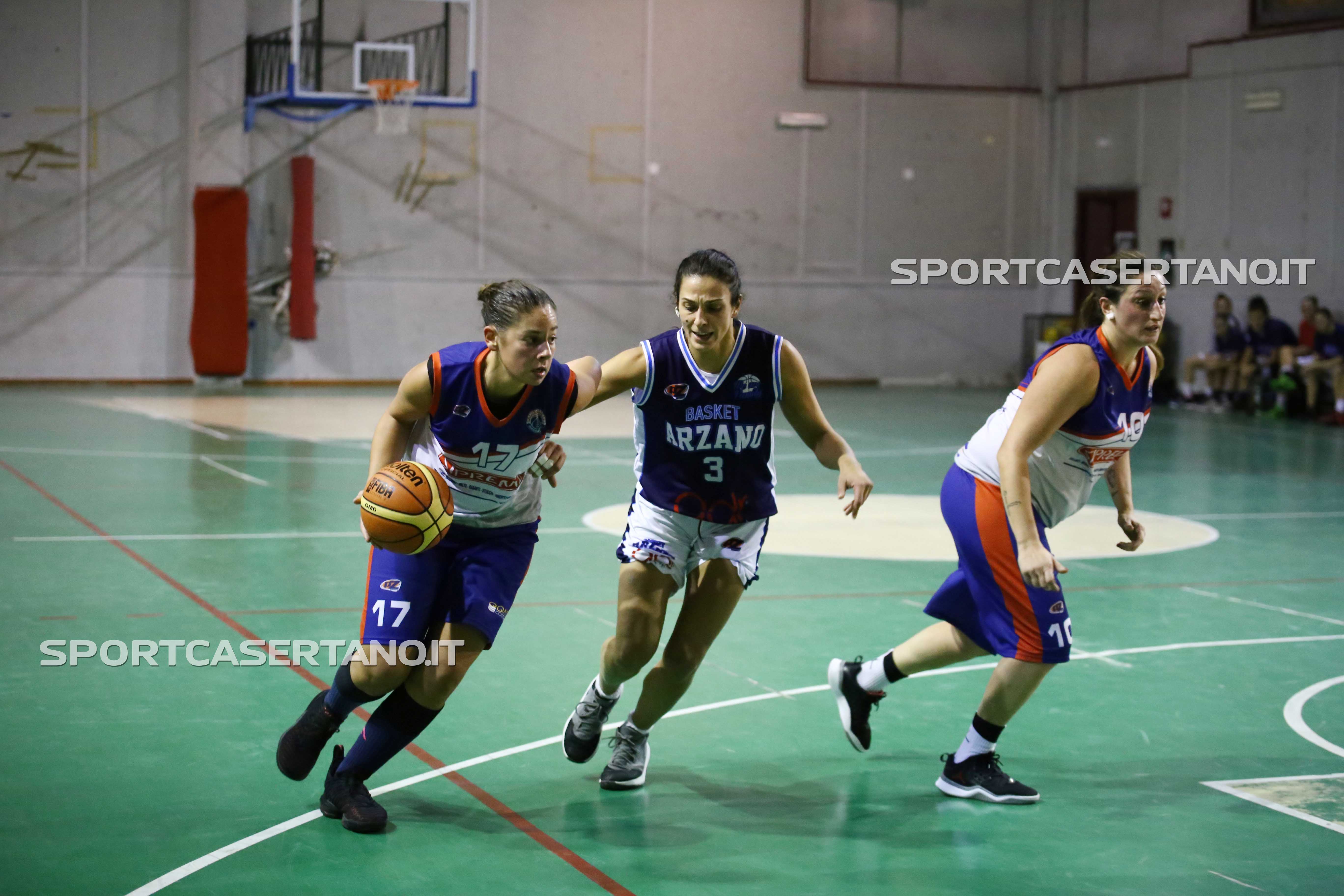 La Sipremix Maddaloni si spegne subito e rimedia una dura lezione da Arzano. Le foto dell’incontro