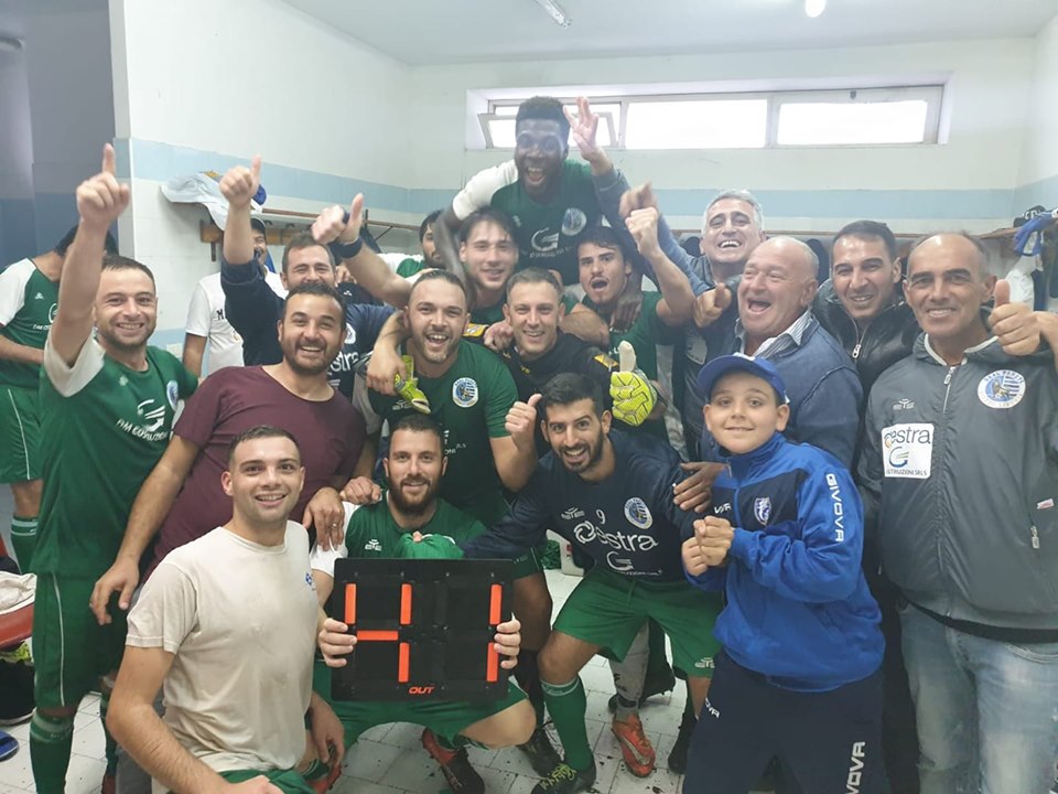 L'esultanza del Real Parete