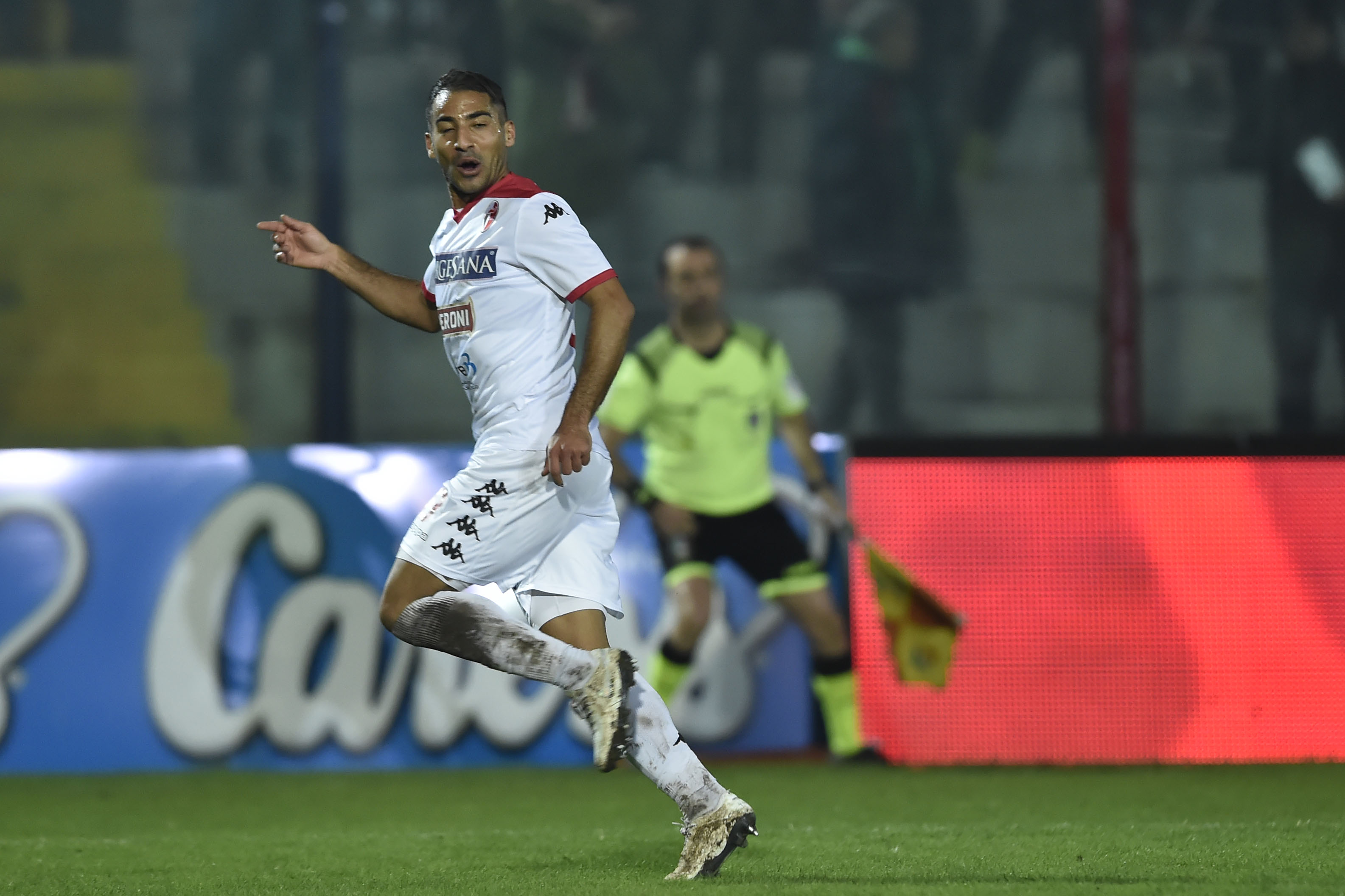 L'esultanza di Hamlil (Foto Scialla)