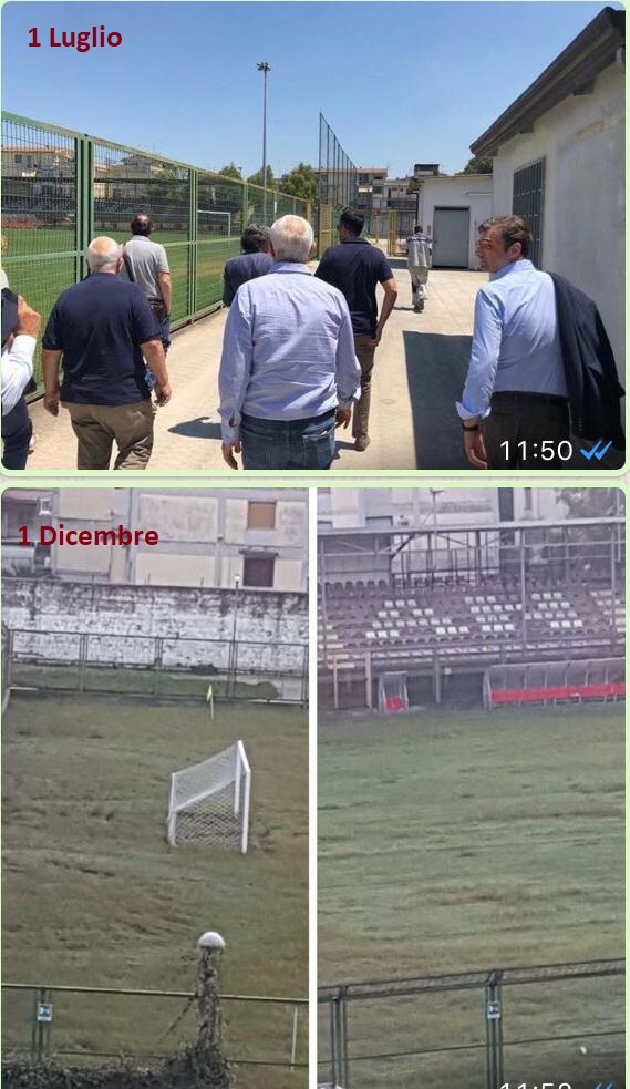 Cinque mesi di abbandono e il ‘Bisceglia’ cade a pezzi: ecco perchè l’Aversa non ha partecipato al bando di gara